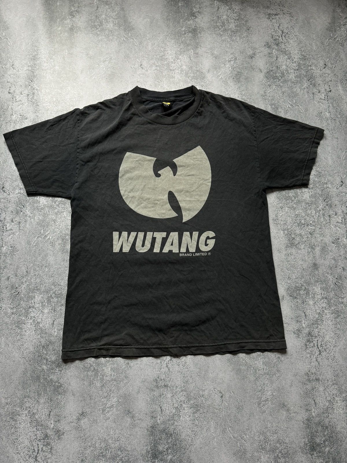 Vintage90s WuTang Official T-Shirt Black L size Rare Rap
