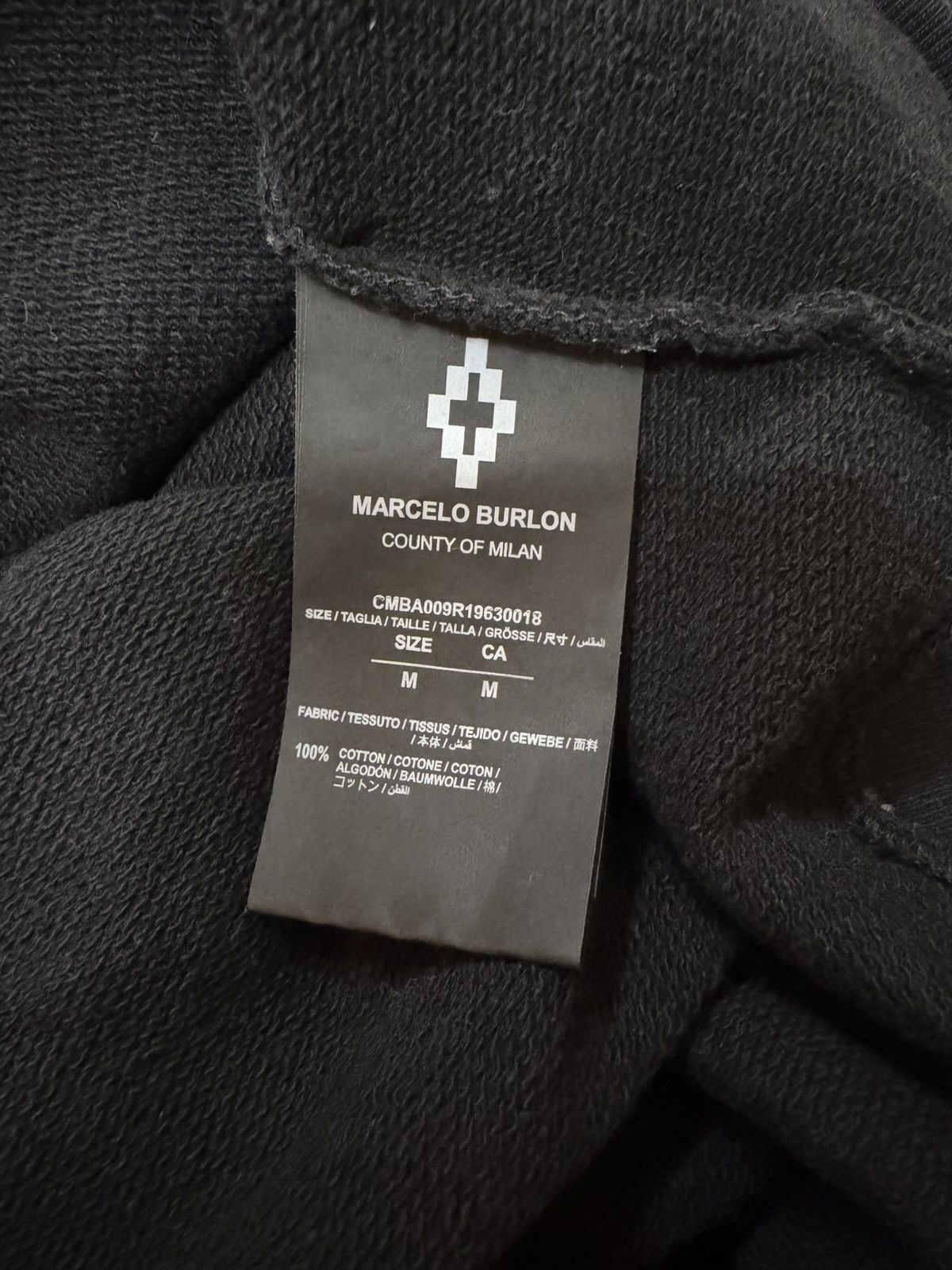 Marcelo Burlon Marcelo Burlon Country Of Milan Gold Wings Sweatshirt Size US M / EU 48-50 / 2 - 5 Thumbnail