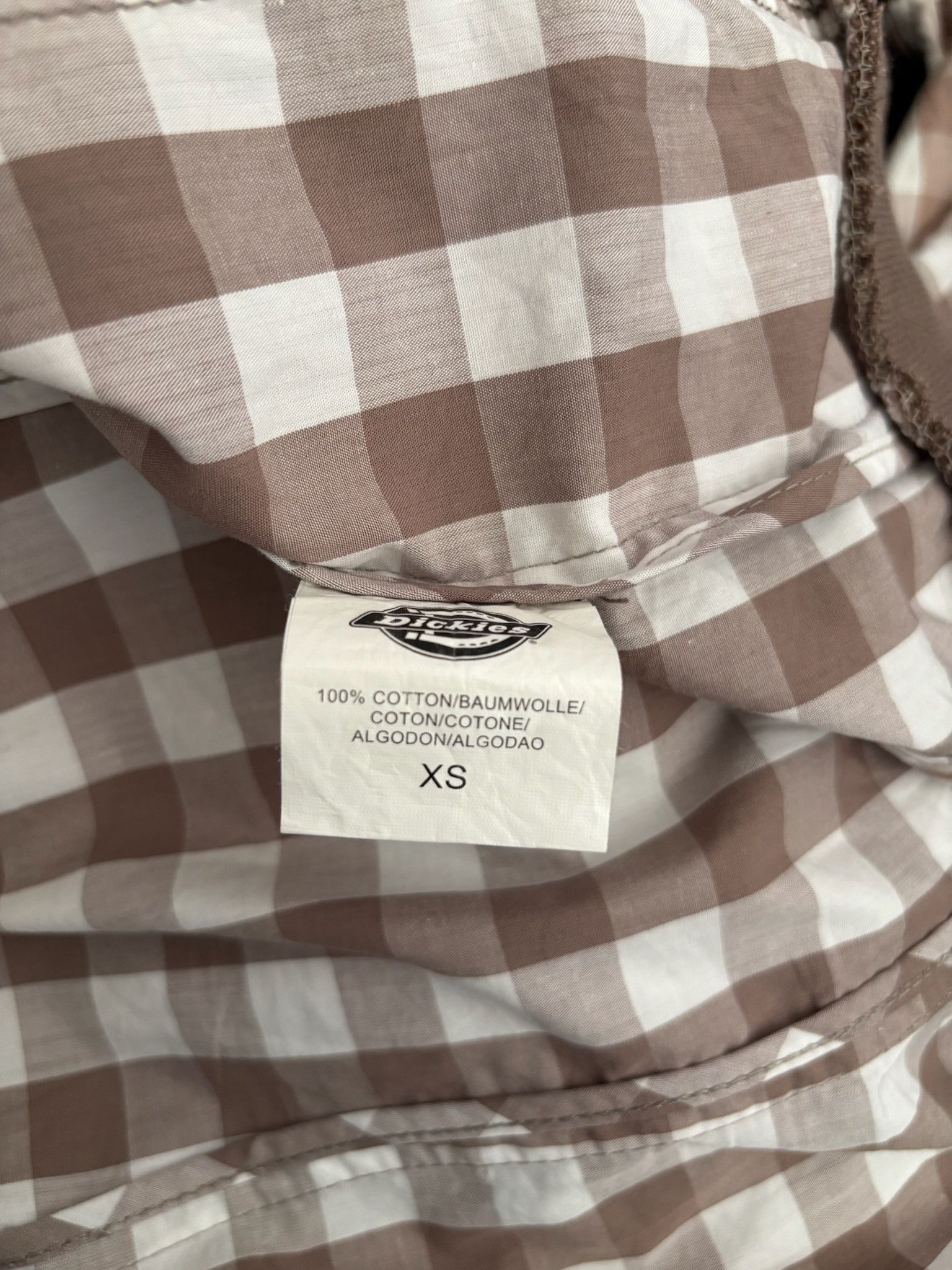 Dickies Giacca Dickies A Quadri – XS Size XS / US 0-2 / IT 36-38 - 6 Thumbnail