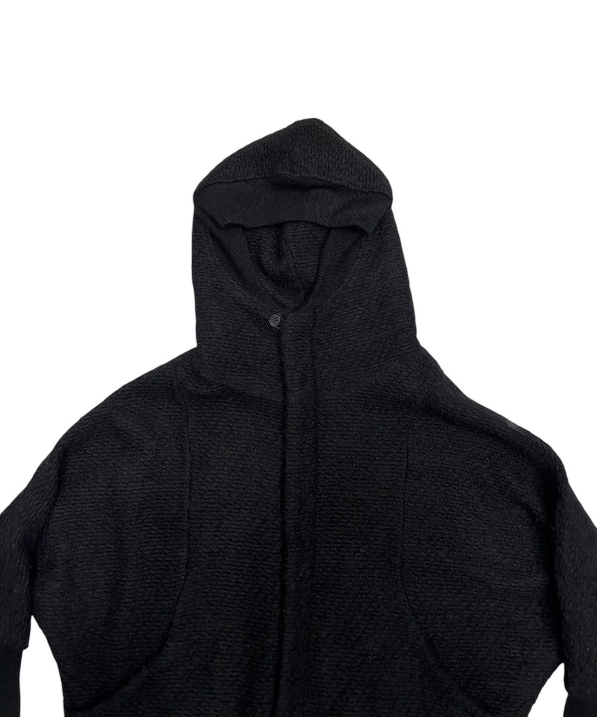 CABANE de ZUCCa ISSEY MIYAKE ZUCCA WOOL BATWING NINJA HOODIE OVERCOAT Size US M / EU 48-50 / 2 - 9 Thumbnail