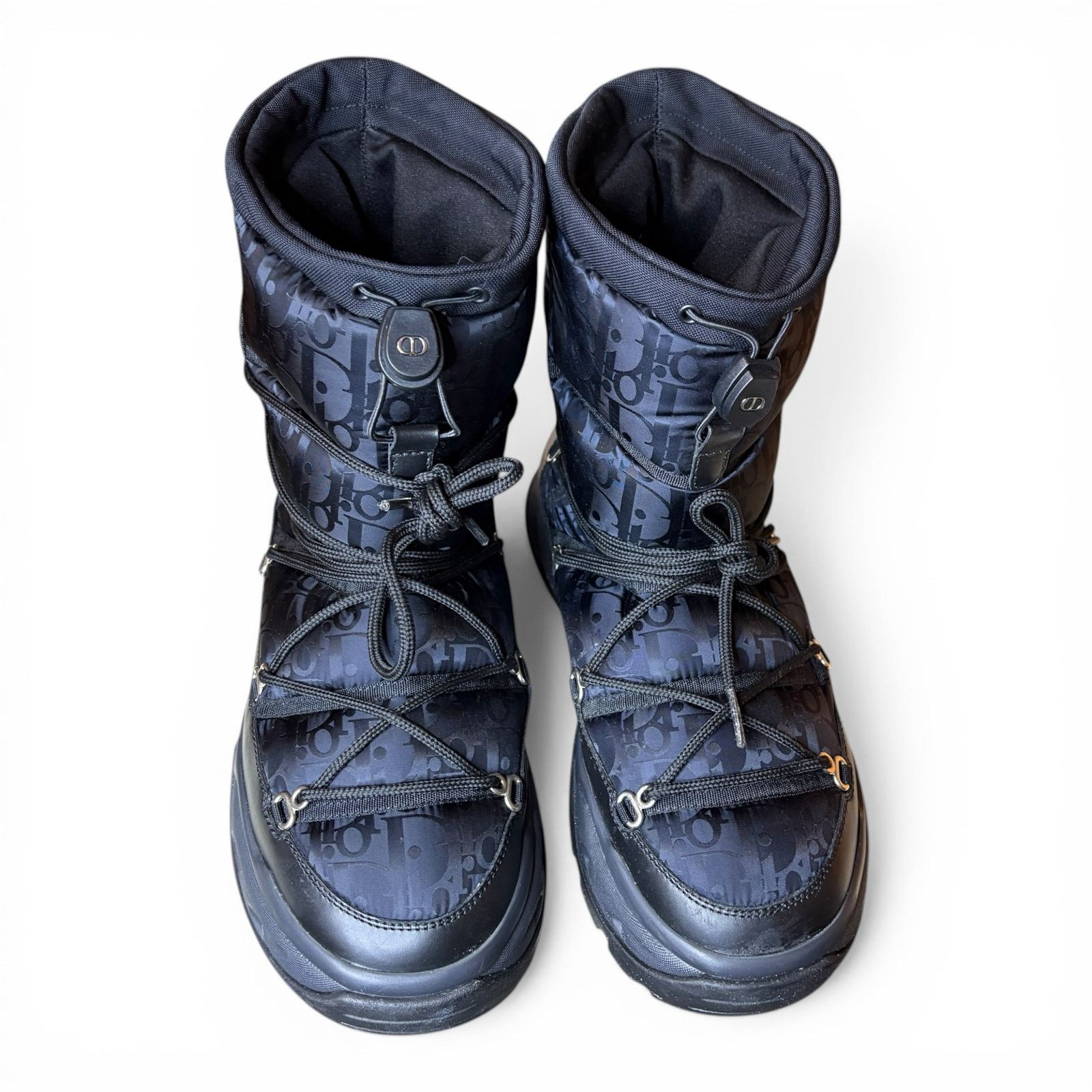 Dior Dior Snow Ankle Boot Black Oblique Nylon | Size 42(9US) Size US 9 / EU 42 - 7 Thumbnail