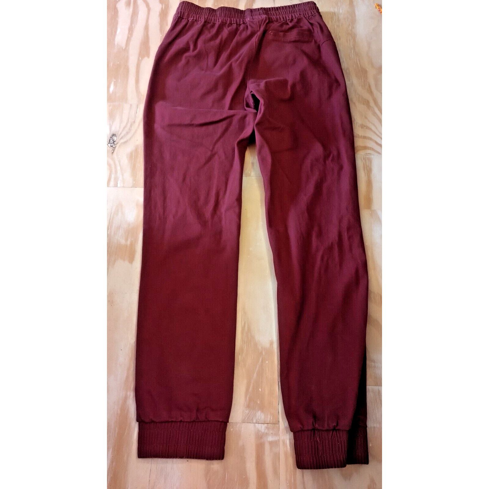 Other Blue Rain Pants WMN's XS Burg. Elast. Waist Pull On Jogger Size 25" / US 0 / IT 36 - 6 Thumbnail