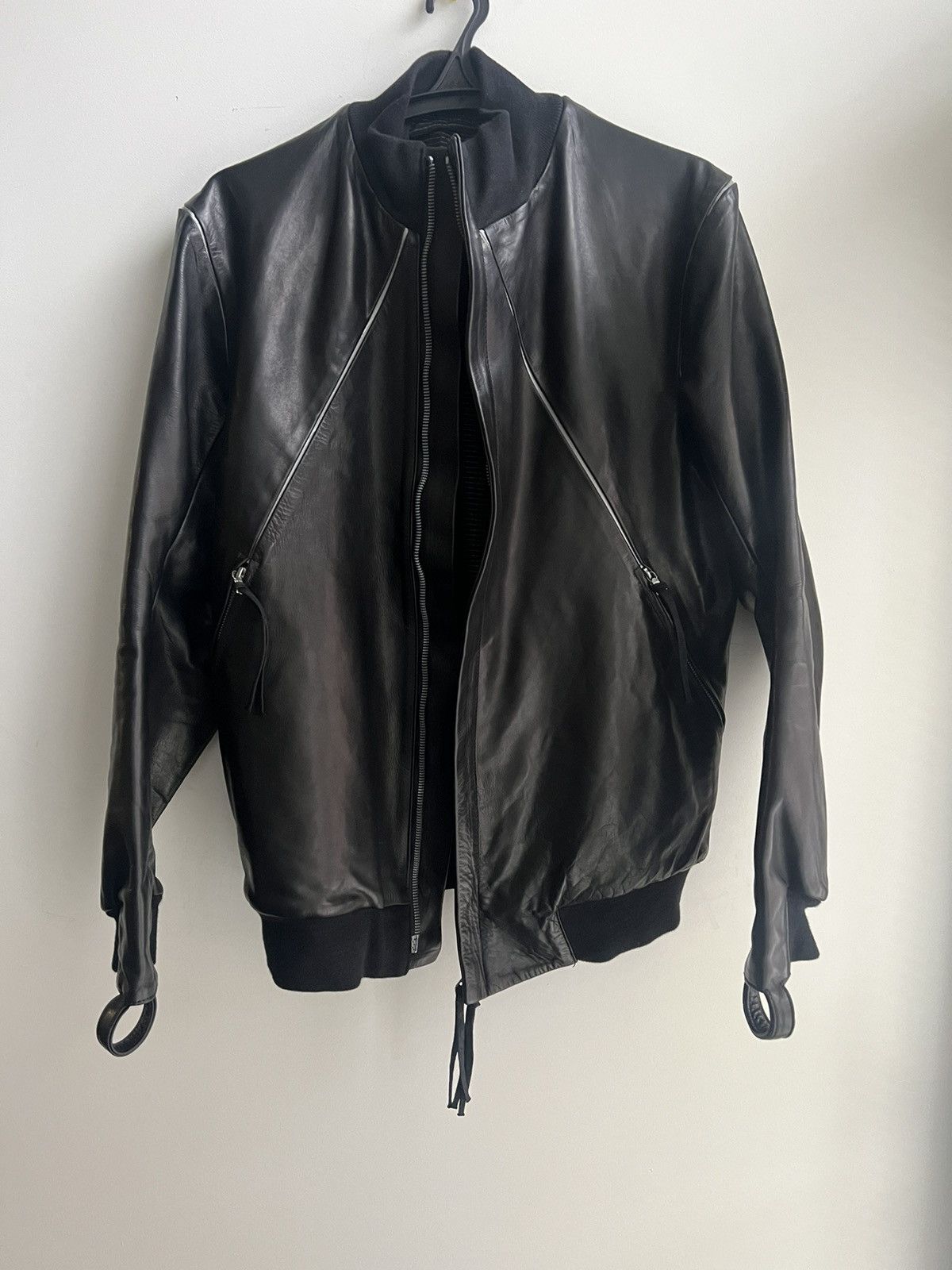 Boris Bidjan Saberi Boris Bidjan Saberi j3 leather jacket Size US M / EU 48-50 / 2 - 4 Thumbnail