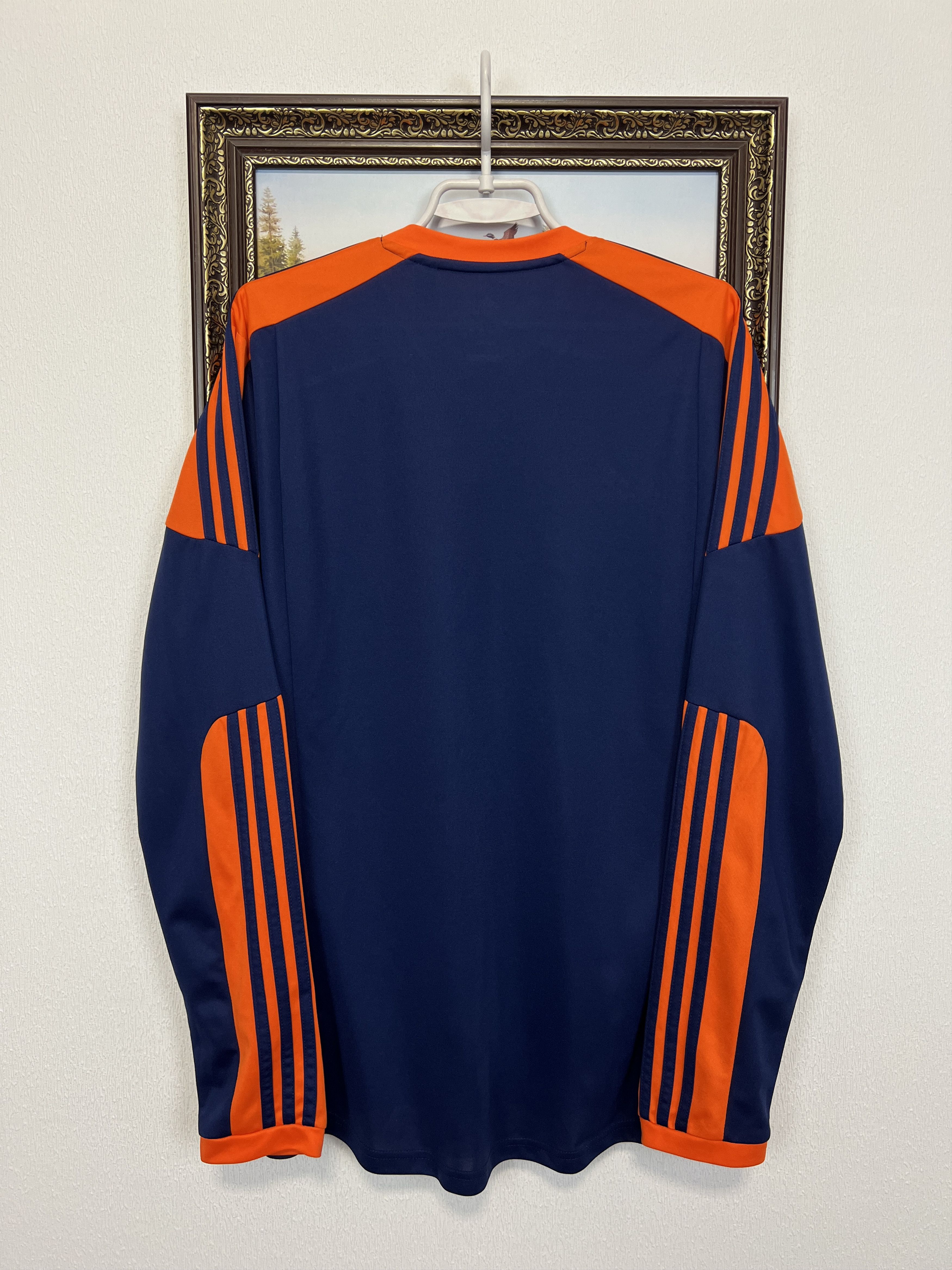 Adidas Bayer 04 Leverkusen football shirt Soccer Long Sleeve Jersey Size US L / EU 52-54 / 3 - 10 Thumbnail