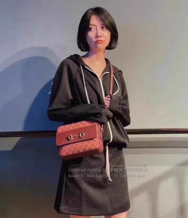 Gucci Gucci SizeS Black logo embossed full-print drawstring casua Size 42" / US 20 - 9 Thumbnail