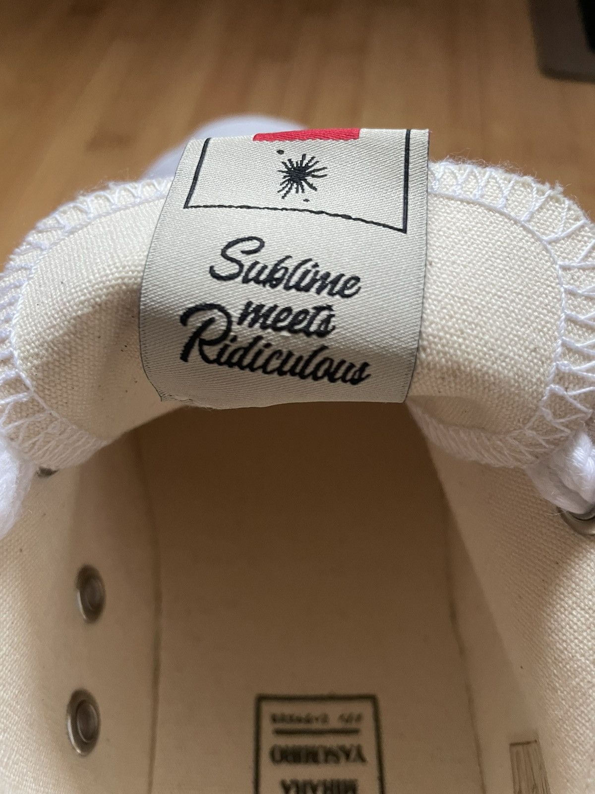 Maison MIHARA YASUHIRO Maison Mihara Yasuhiro White Low Top Sneakers Size 37 Size US 6 / IT 36 - 12 Thumbnail