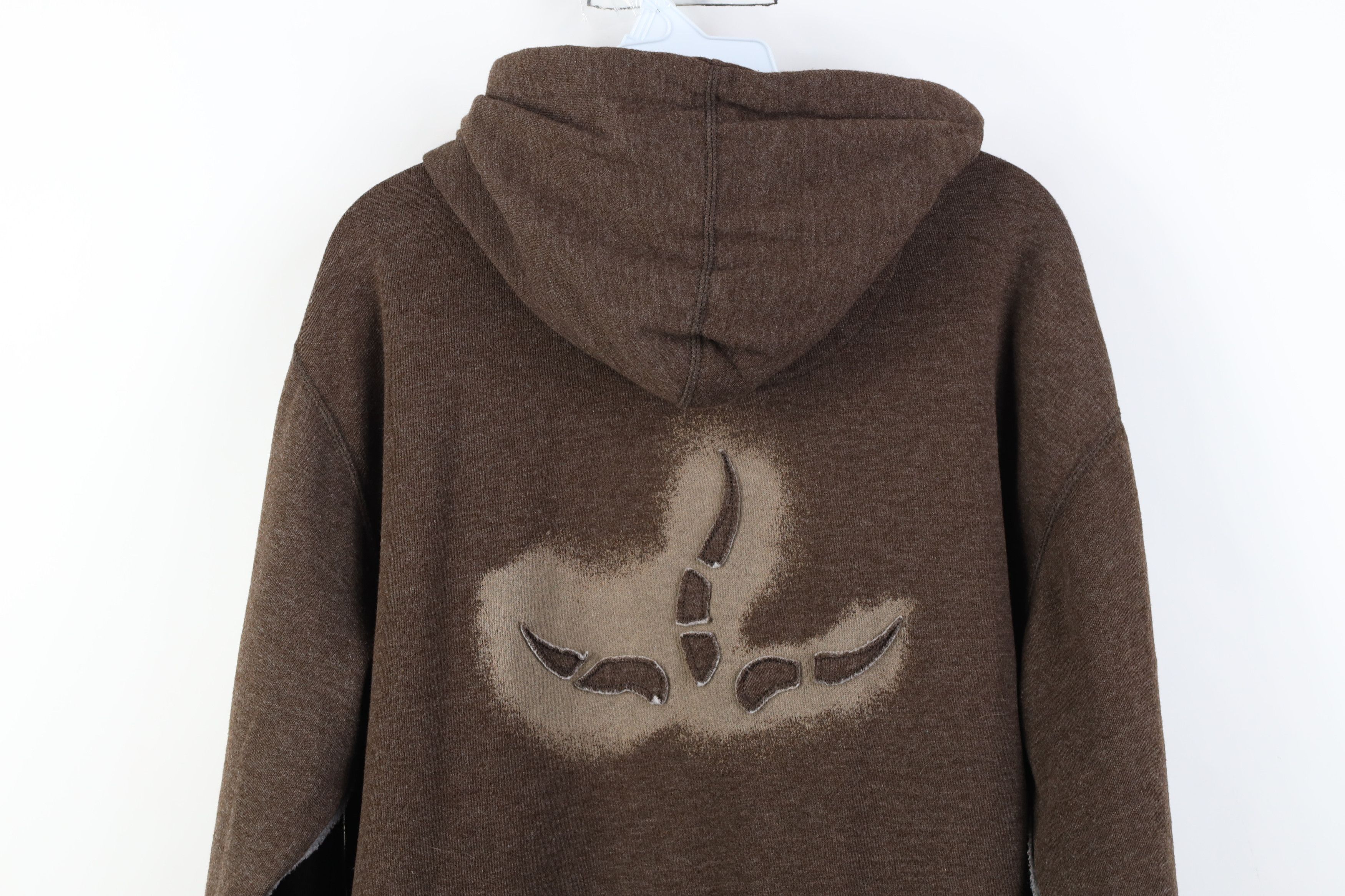 Prana Vintage prAna Breathe Spell Big Logo Full Zip Hoodie Brown Size US L / EU 52-54 / 3 - 14 Thumbnail