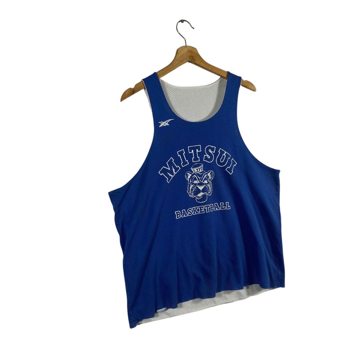 Japanese Brand Mitsui Basketball reversible mesh Jersey (fit size M) Size US M / EU 48-50 / 2 - 3 Thumbnail