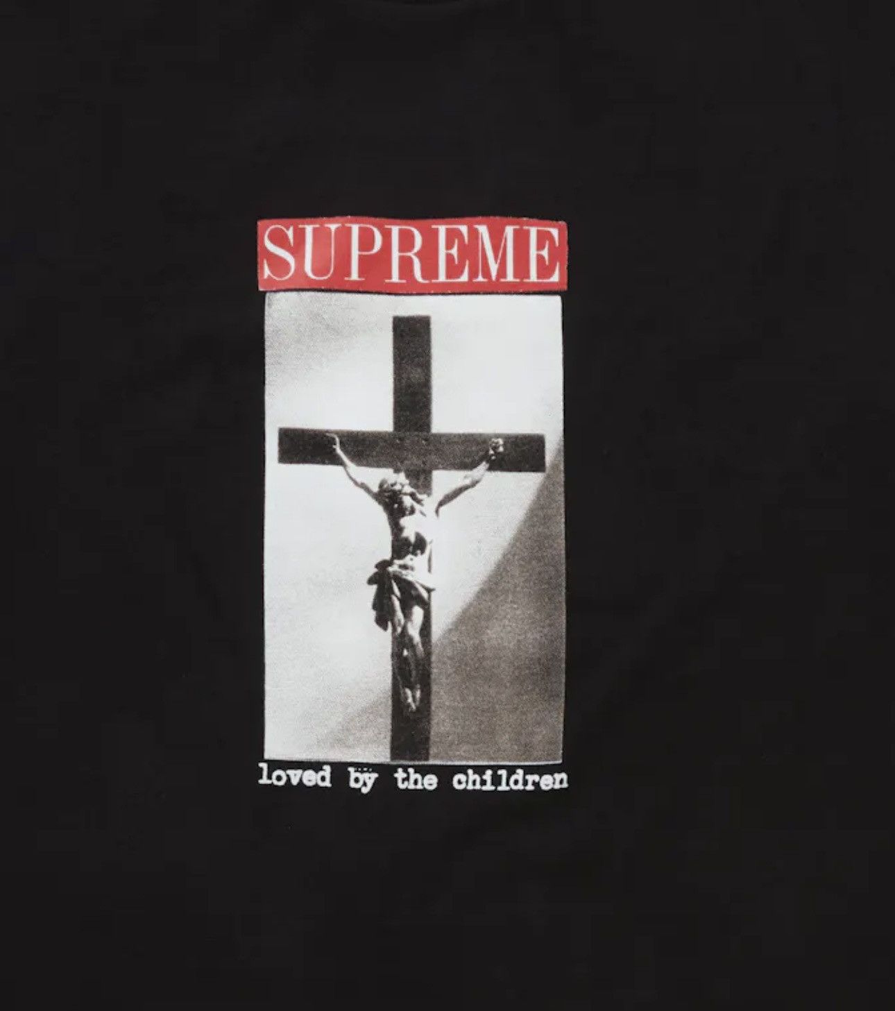 Supreme Supreme Loved By Chilren Tee Shirt Black Medium Size US M / EU 48-50 / 2 - 4 Thumbnail