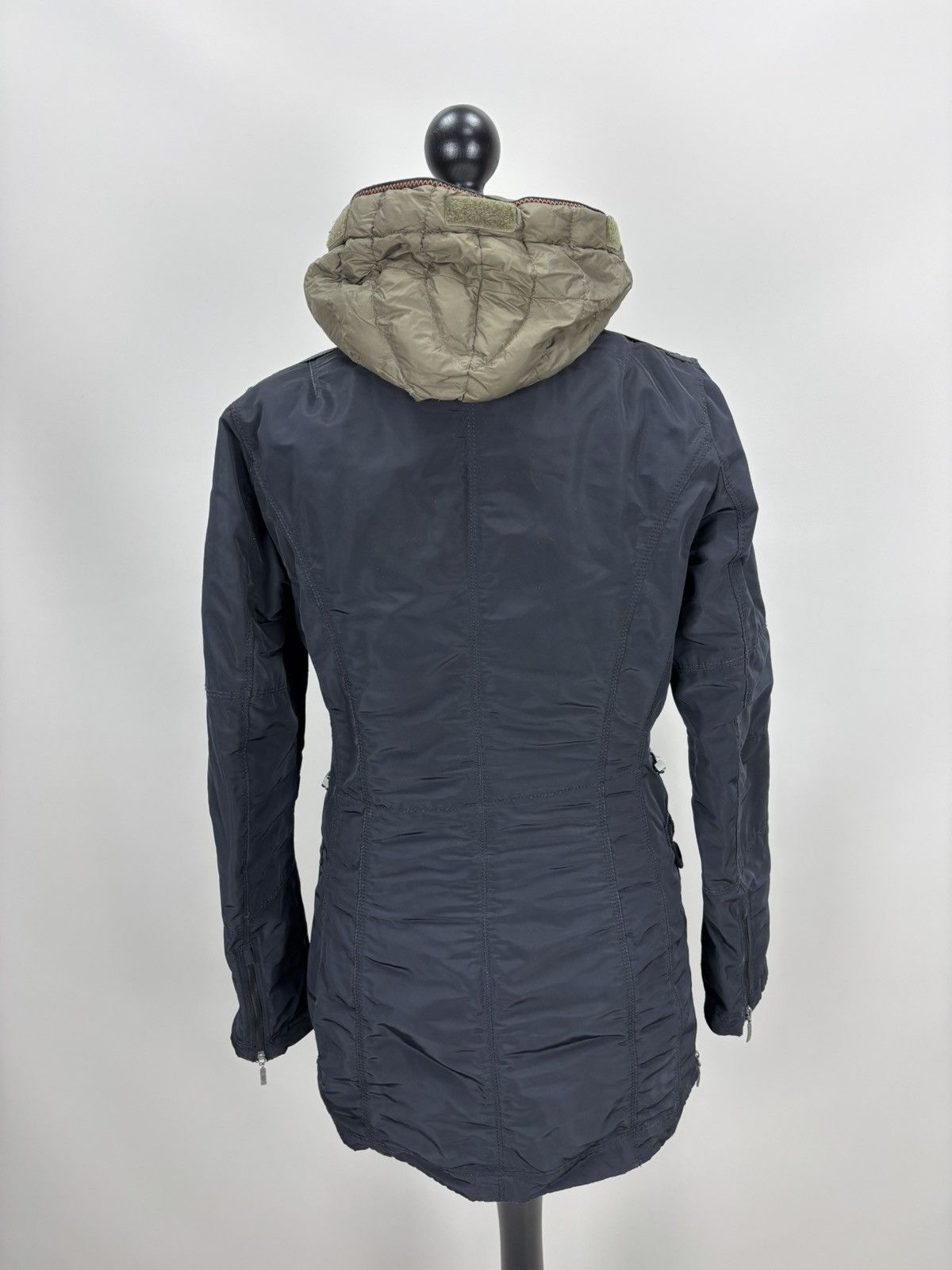 Parajumpers Womens jacket parka Parajumpers Size M Color Blue Size M / US 6-8 / IT 42-44 - 10 Thumbnail