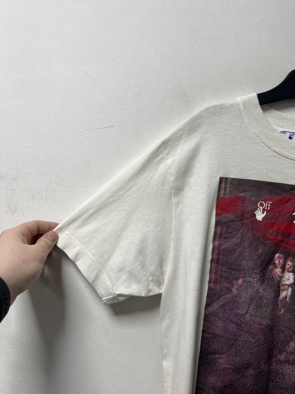 Off-White Off-White Caravaggio T-Shirt Big Logo Size S Luxury Size US S / EU 44-46 / 1 - 3 Thumbnail