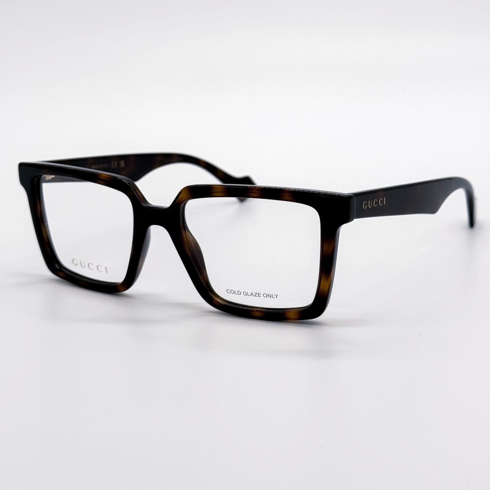 Gucci NEW GUCCI EYEGLASSES GG1540O 002 HAVANA UNISEX EYEWEAR GUCCI Size ONE SIZE - 2 Thumbnail