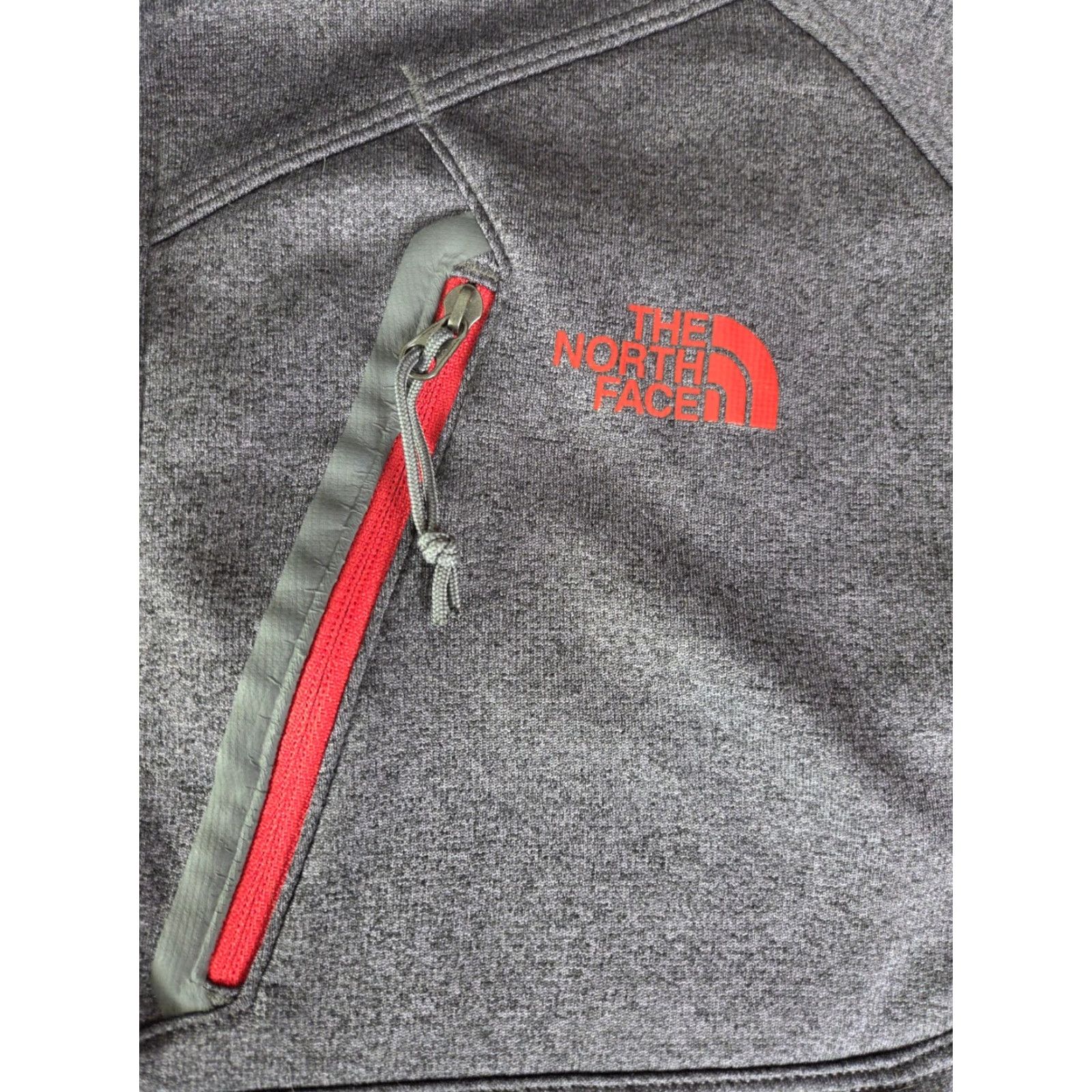 The North Face The North Face Men's Pullover Jacket 1/4 Zip M Gray Polyester Zippered Jacket Size US M / EU 48-50 / 2 - 3 Thumbnail