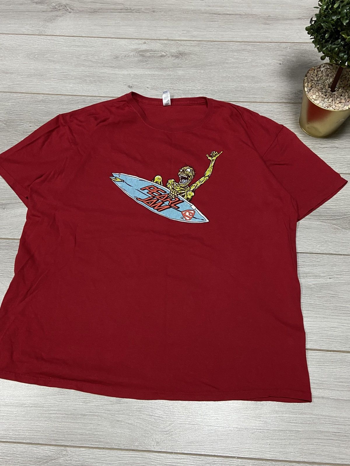 Band Tees VINTAGE 2009 PEARL JAM TOUR TEE nirvana alice temple creed Size US XL / EU 56 / 4 - 3 Thumbnail