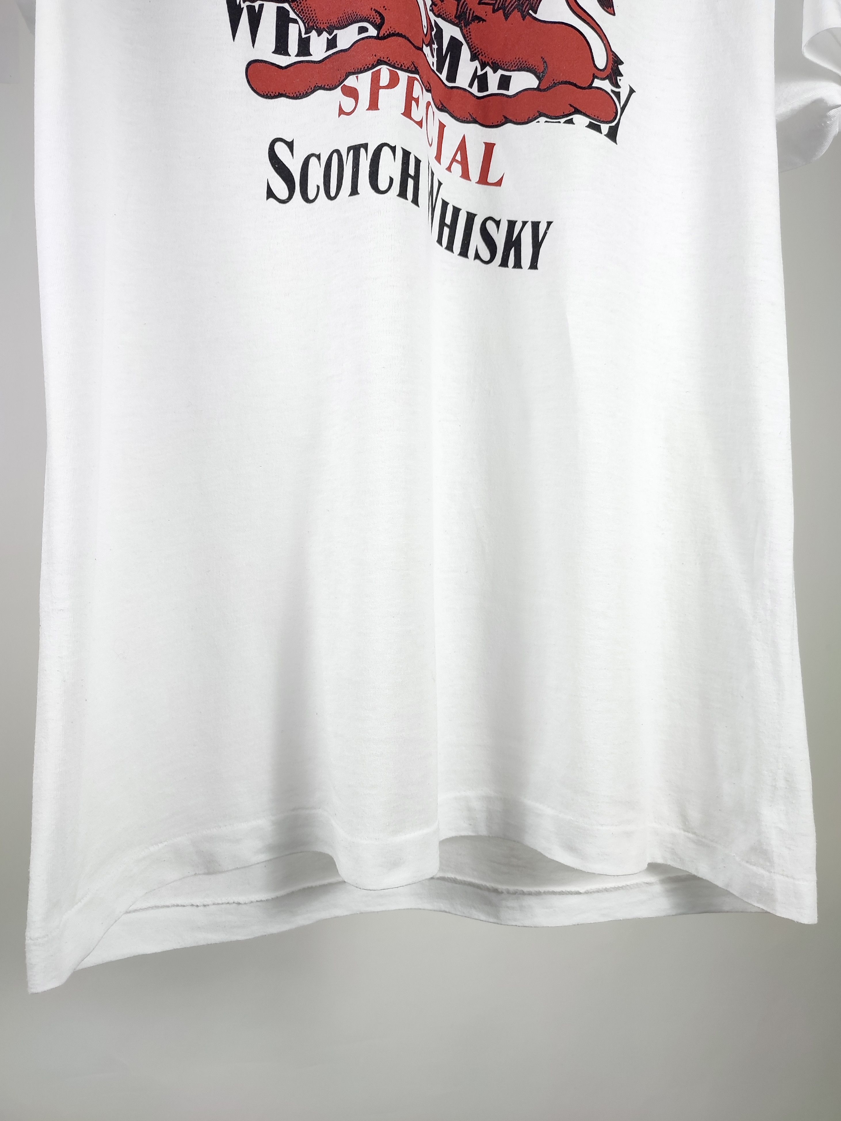 Vintage 80s Vintage Whyte & Mackay Scotch Whisky T-Shirt Tee 90s Size US L / EU 52-54 / 3 - 5 Thumbnail