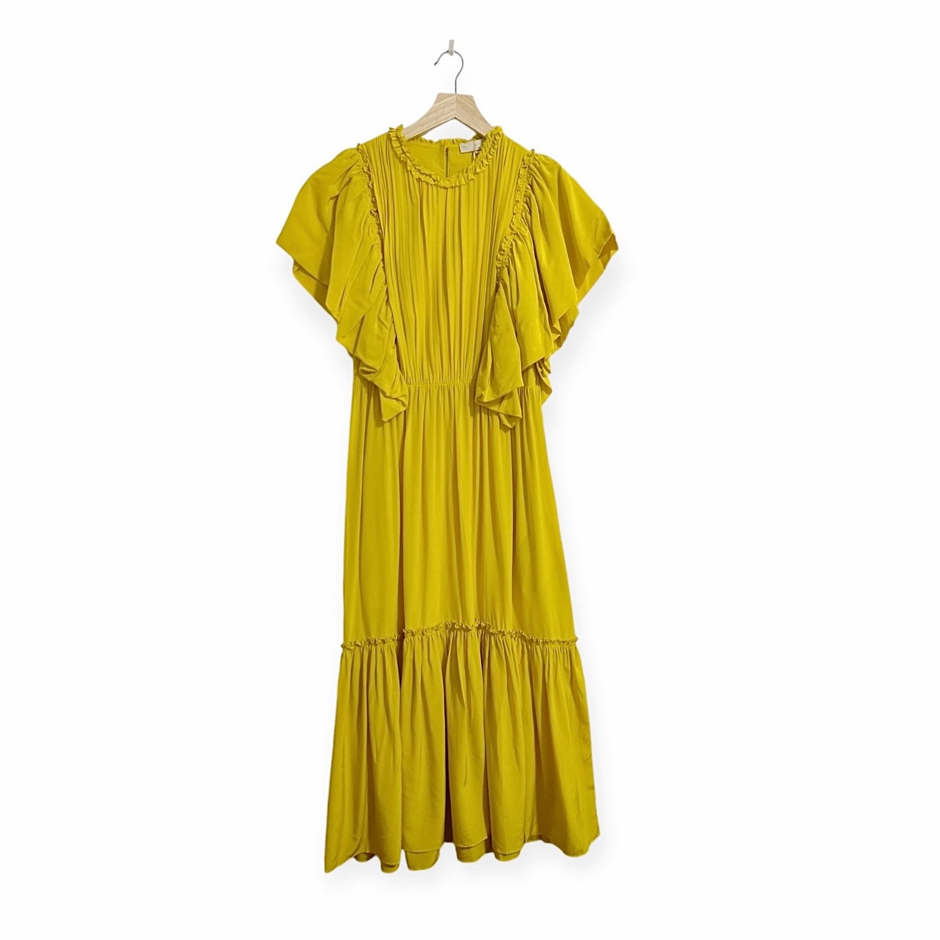 Ulla Johnson Ulla Johnson Ilaria Silk Midi Dress in Sunsprite , Size 2, N Size XS / US 0-2 / IT 36-38 - 1 Thumbnail
