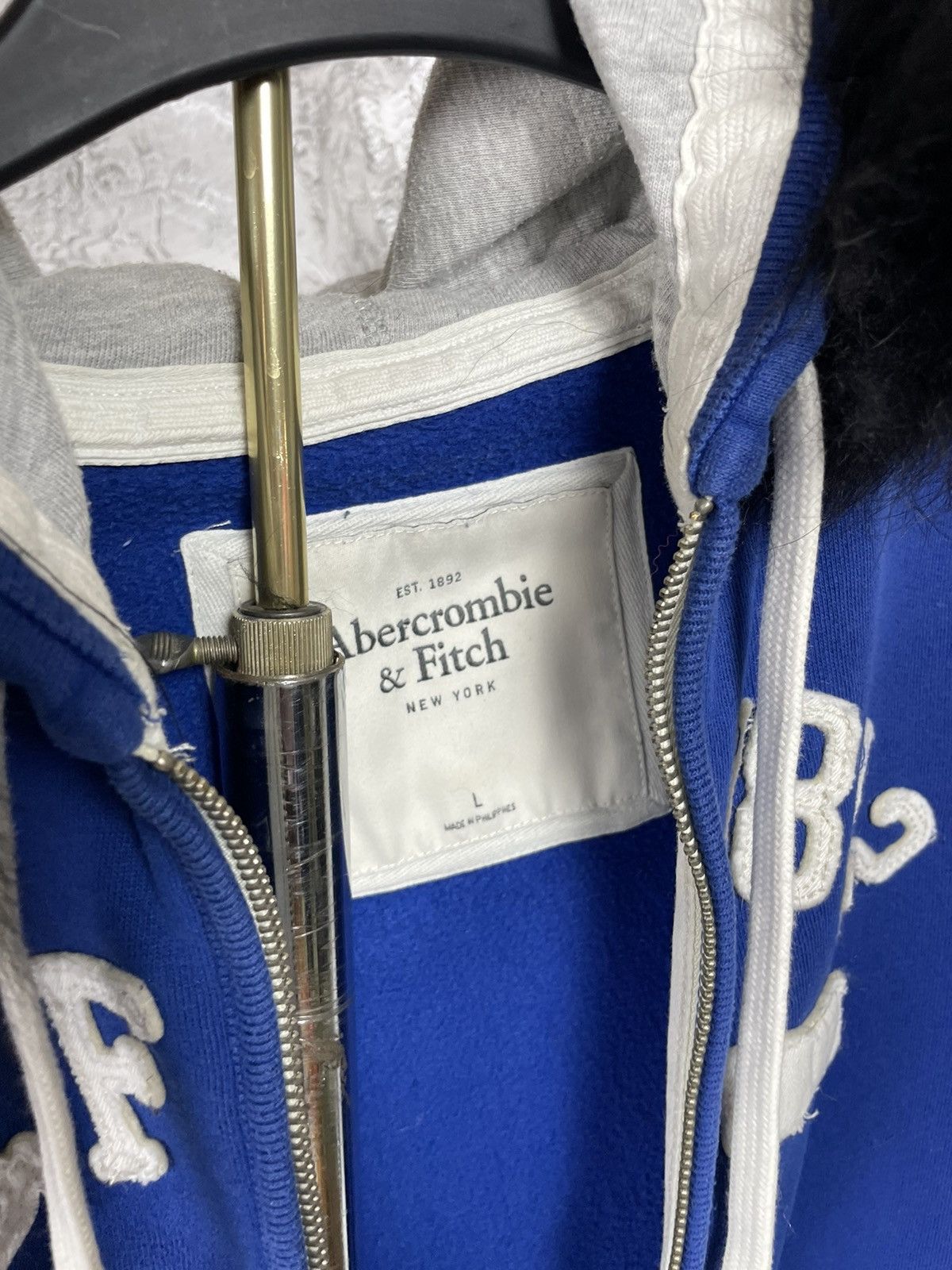 Abercrombie & Fitch × If Six Was Nine × Japanese Brand Abercrombie and Fitch Y2K Vintage Fur Hoodie Hysteric Style Size US M / EU 48-50 / 2 - 9 Thumbnail