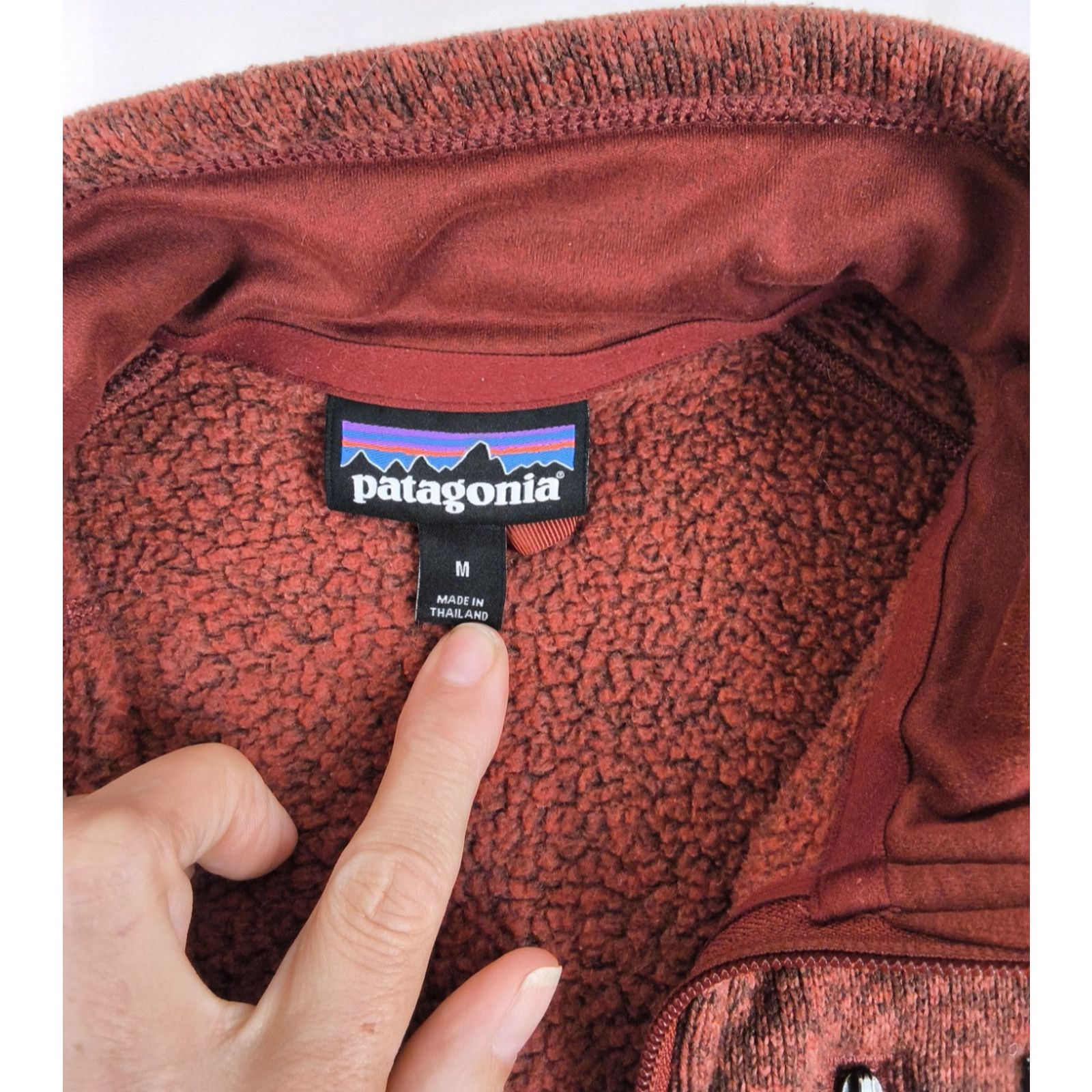 Patagonia Patagonia Better Sweater Men's M Red 1/4 Zip Fleece Lined Size US M / EU 48-50 / 2 - 7 Thumbnail