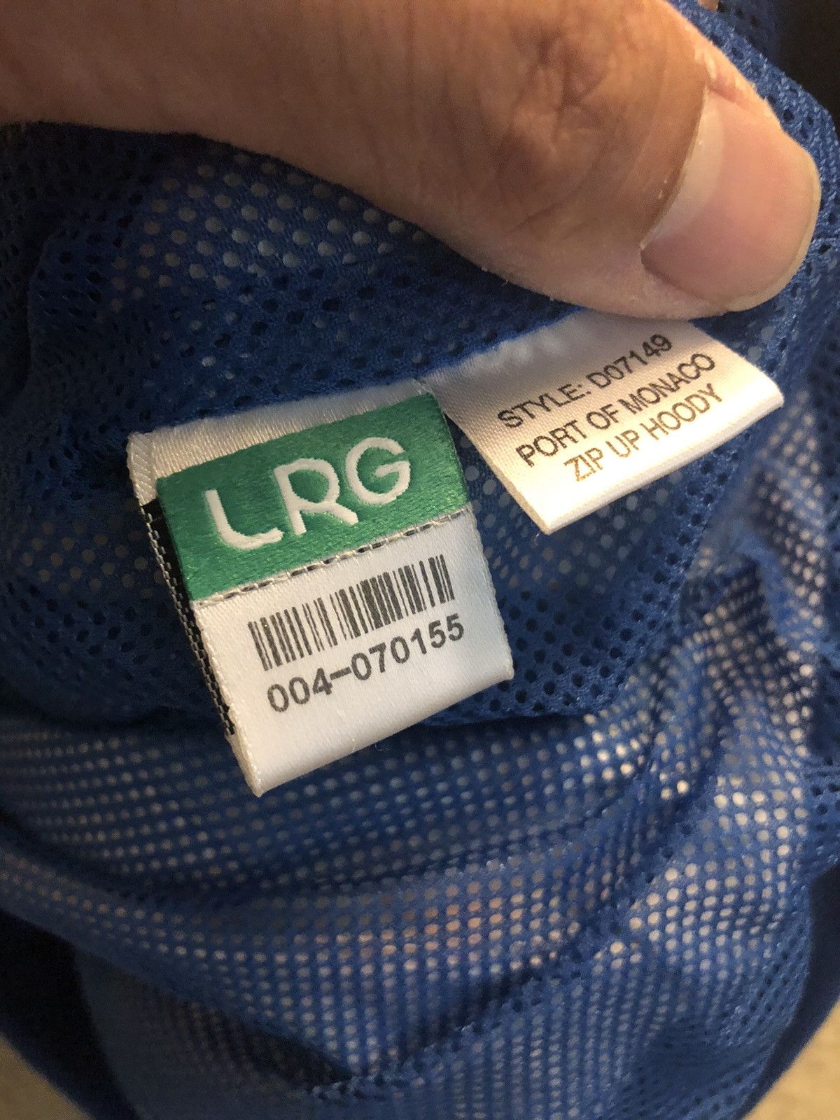 LRG × Vintage New y2k LRG x lifted research group Monaco flag zip up Size US L / EU 52-54 / 3 - 4 Thumbnail