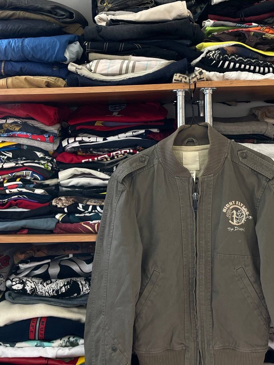 Diesel DIESEL MULTIPOCKET COTTON LIGHT MILITARY JACKET Size US S / EU 44-46 / 1 - 3 Thumbnail