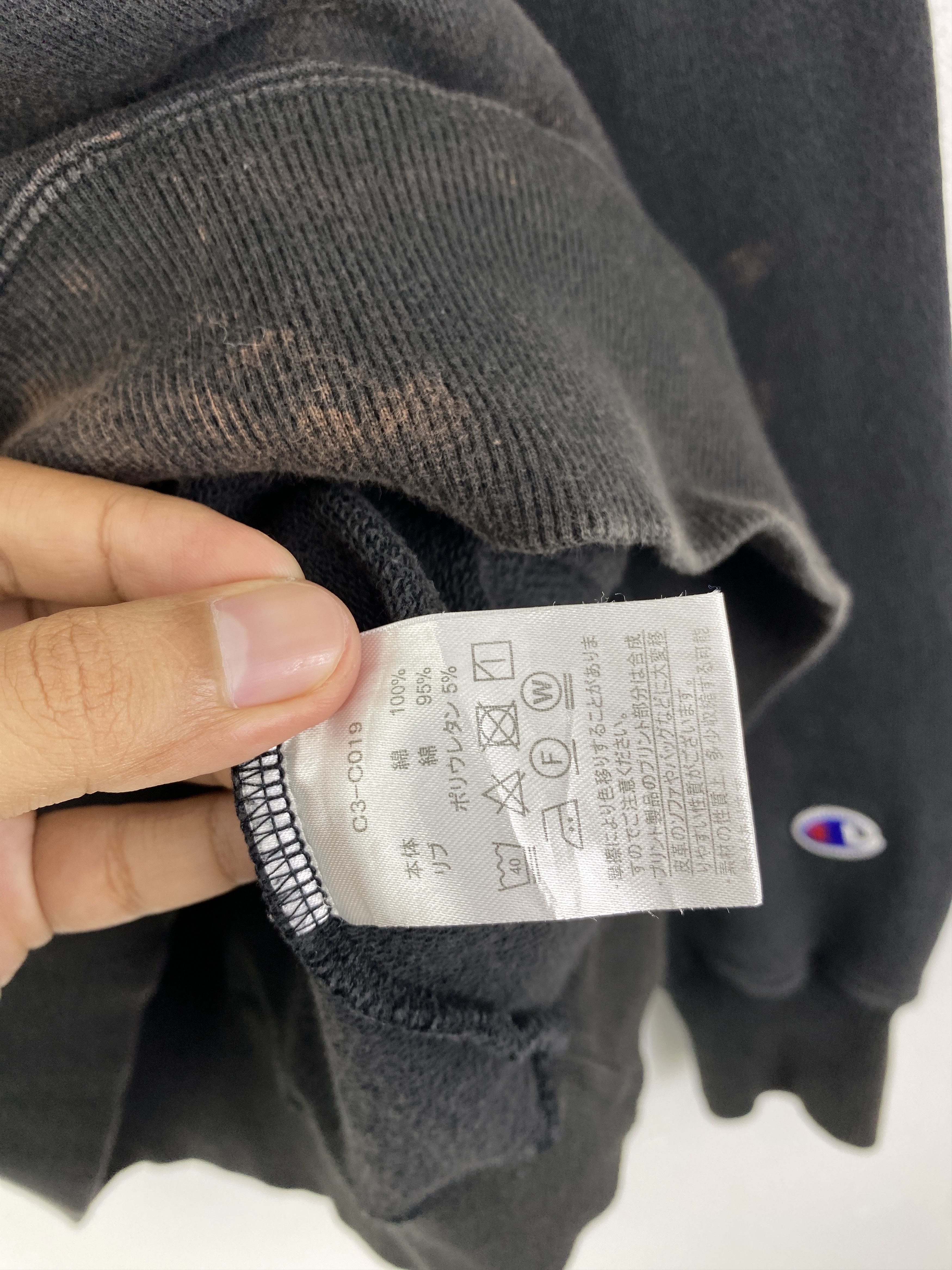 Champion Vintage Champion Bleach Faded Sweatshirt SH0130 Size US M / EU 48-50 / 2 - 10 Thumbnail