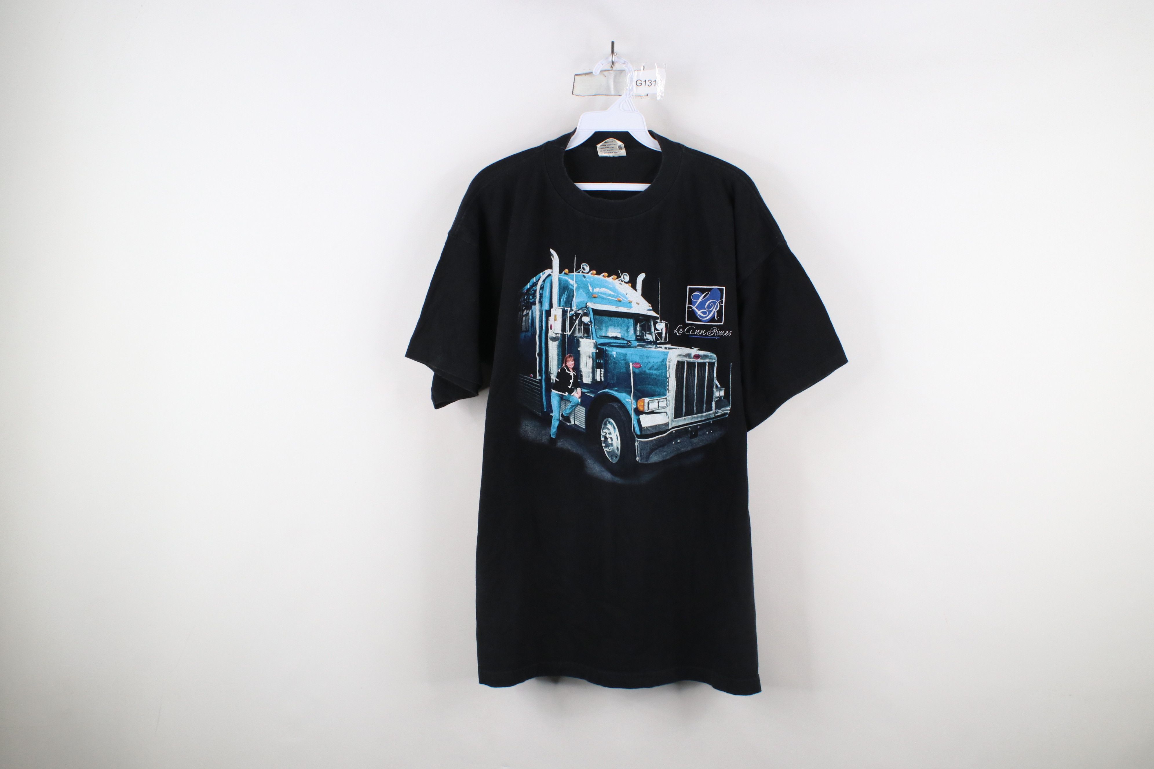 Vintage Vintage 90s Rimes Country Music Trucker Truck T-Shirt USA Size US XL / EU 56 / 4 - 1 Thumbnail