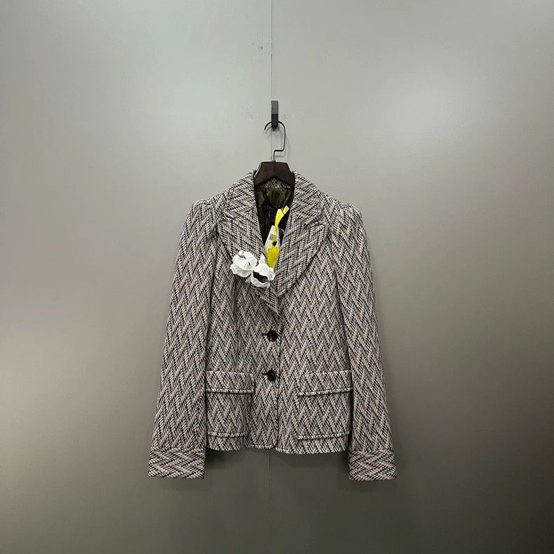 Louis Vuitton Louis Vuitton Vintage wavy pattern suit 2501-Nextarrow Size 38R - 1 Thumbnail
