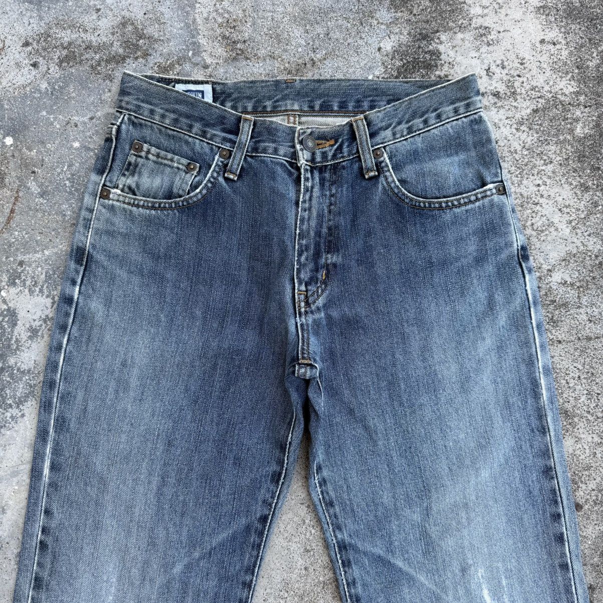 Edwin VINTAGE EDWIN FADED RIPPEP JEAN DENIM PANTS Size US 29 - 2 Thumbnail