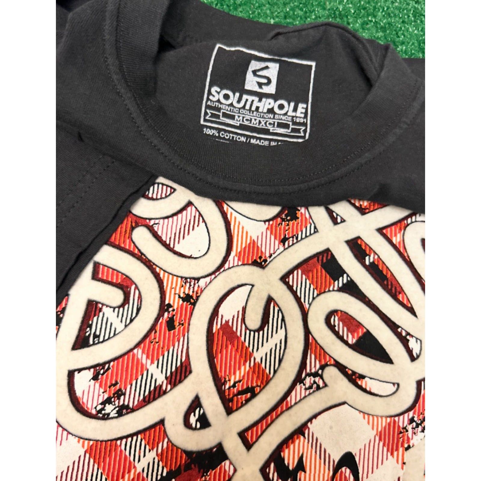 Southpole VINTAGE Southpole Logo Shirt Mens L Black Grunge Hip Hop Punk Y2k 90s Skater Logo Shirt Mens Size US L / EU 52-54 / 3 - 2 Thumbnail