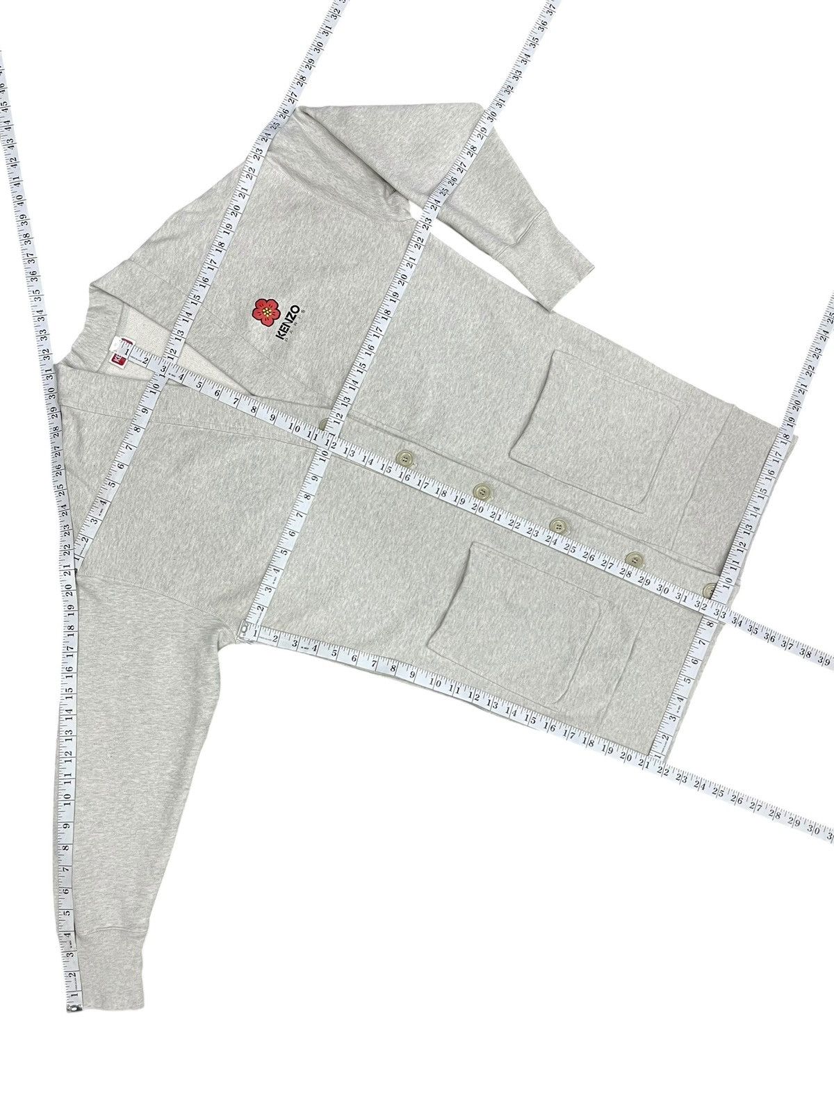 Kenzo KENZO Nigo Boke Flower Oversized Longline Cardigan Size S / US 4 / IT 40 - 10 Thumbnail