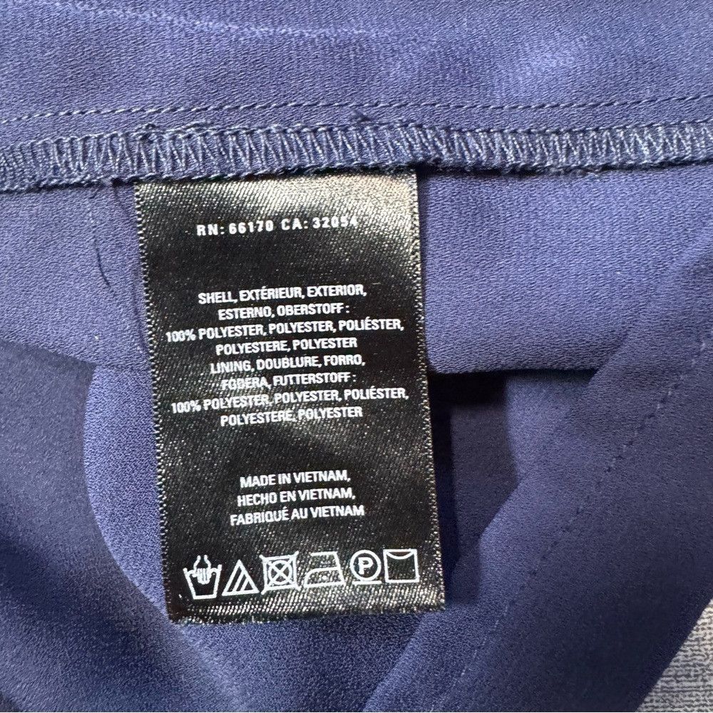Other Maeve Anthropologie Dimensional Navy Sleeveless Blouse Size Size XL / US 12-14 / IT 48-50 - 9 Thumbnail