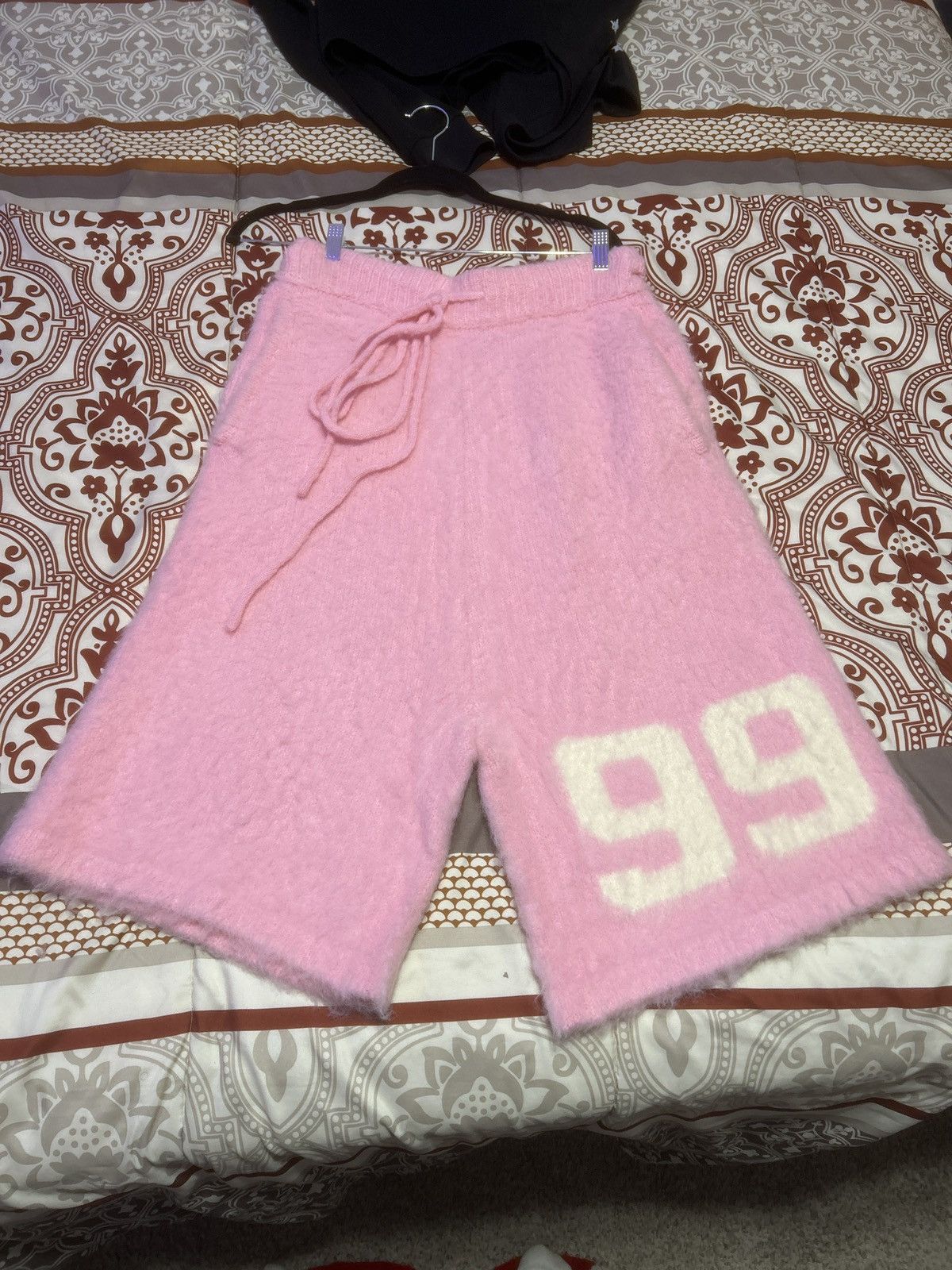 Japanese Brand × Vintage Mohair Shorts Size US 34 / EU 50 - 3 Thumbnail