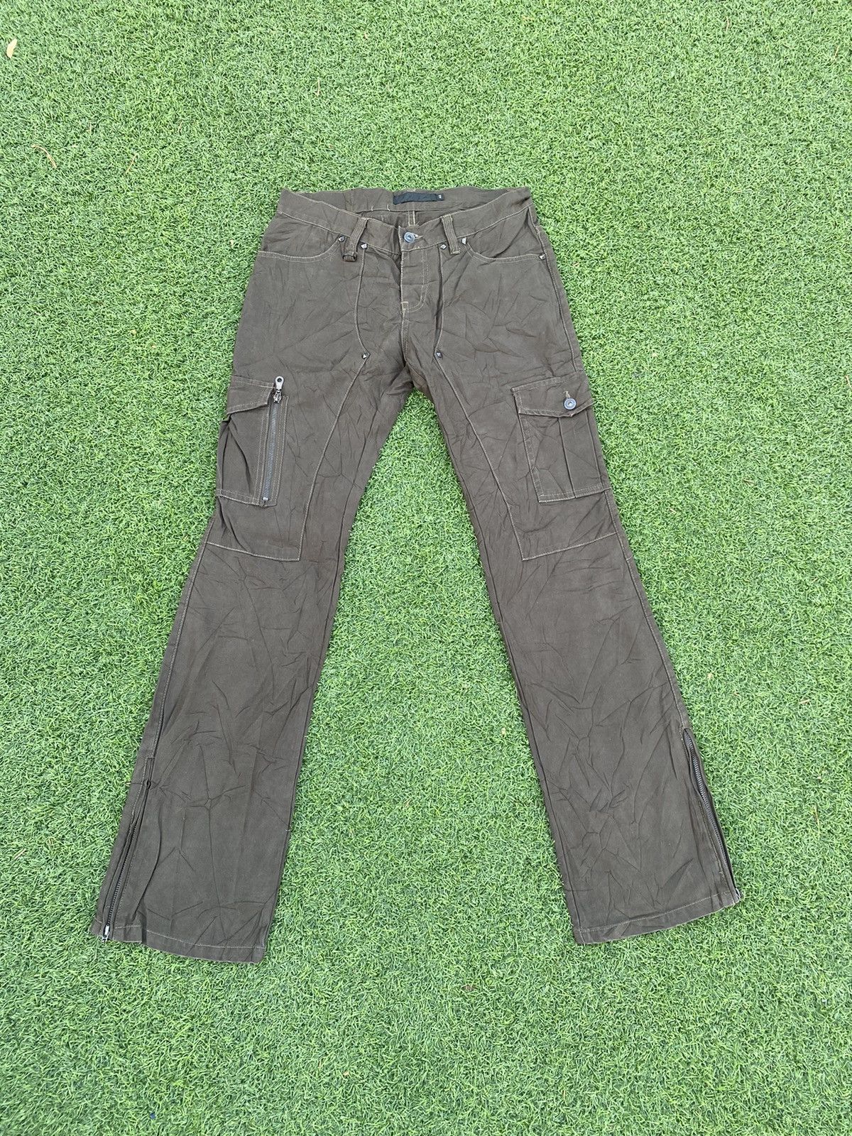 If Six Was Nine FUGA DOUBLE KNEE CARGO TACTICAL PANTS Size US 31 - 1 Thumbnail