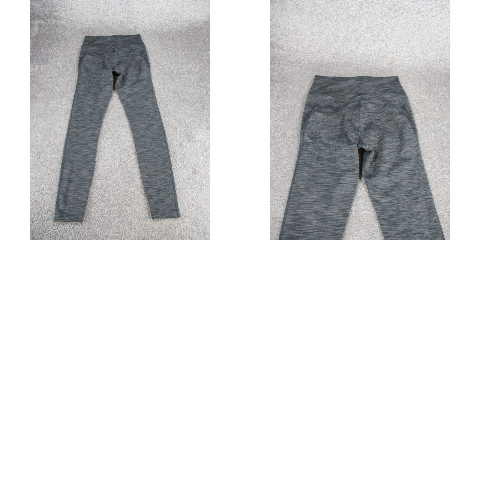 Outdoor Voices VINTAGE Outdoor Voices Leggings Womens Small Gray Athletic Ankle Workout Yoga Gym Running 90s Womens Size 28" / US 6 / IT 42 - 8 Thumbnail