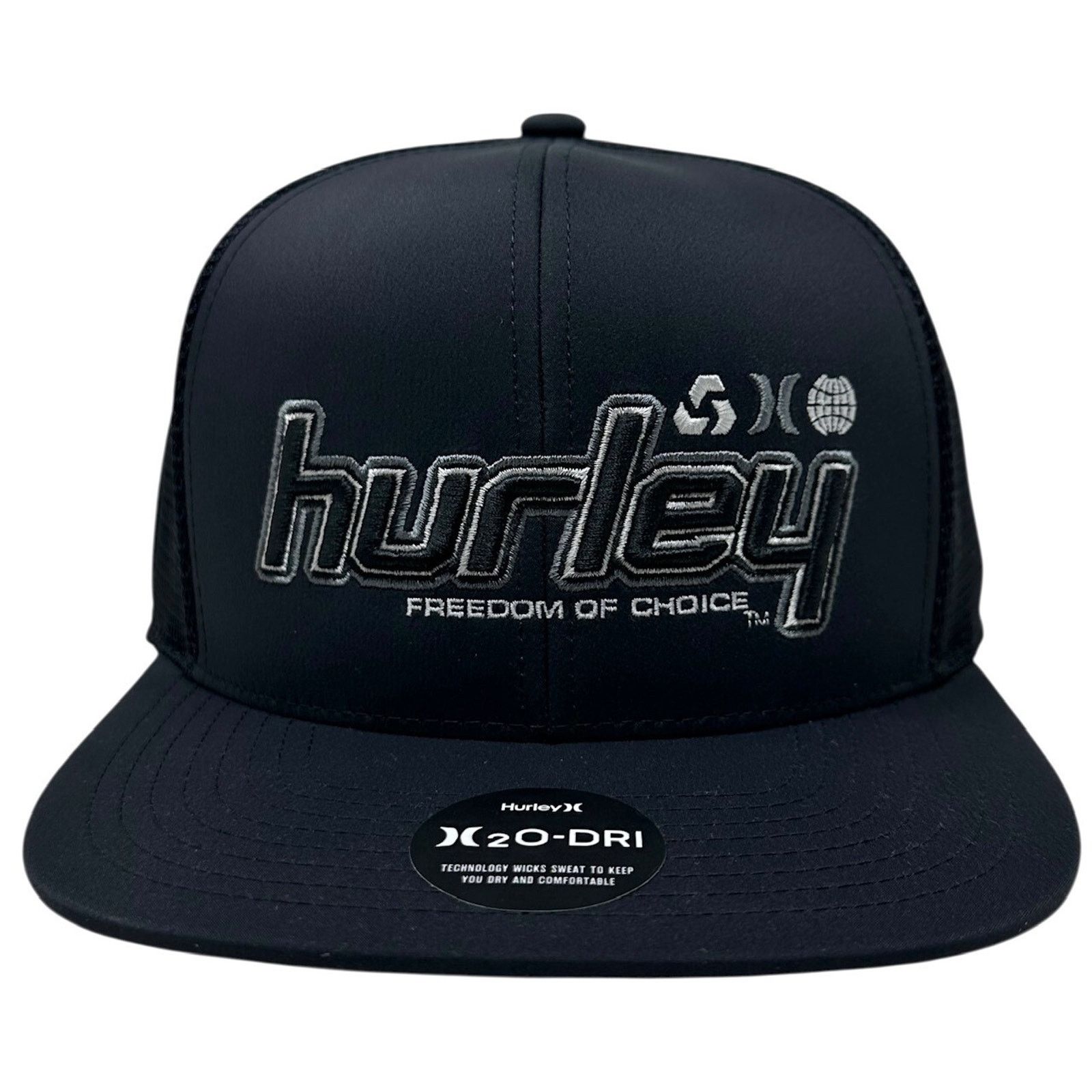 Hurley Hurley Men's Trucker Hat H2O Dri 25th Freedom of Choice Cap Size ONE SIZE - 1 Thumbnail