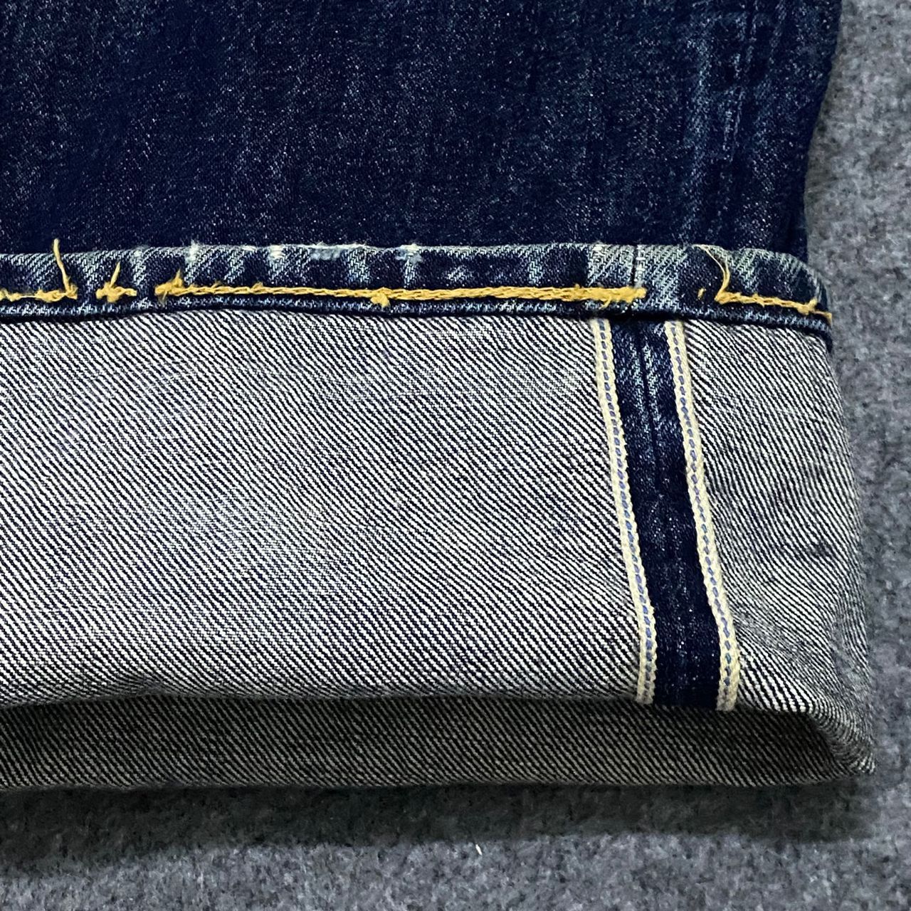 Japanese Brand 💥Rare💥Vintage Studio D Artisan Selvedge Distressed Denim Size US 33 - 12 Thumbnail