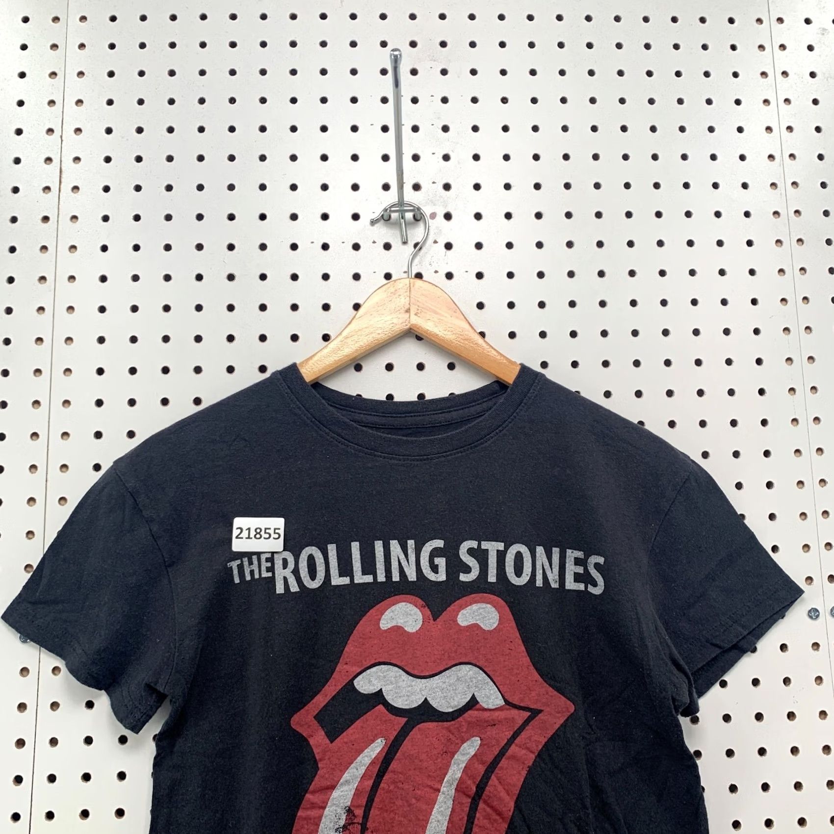 Vintage The Rolling Stones Shirt Black 1975 US Tour Womens XS T-Shirt Music Rock Band T Size XS / US 0-2 / IT 36-38 - 2 Thumbnail
