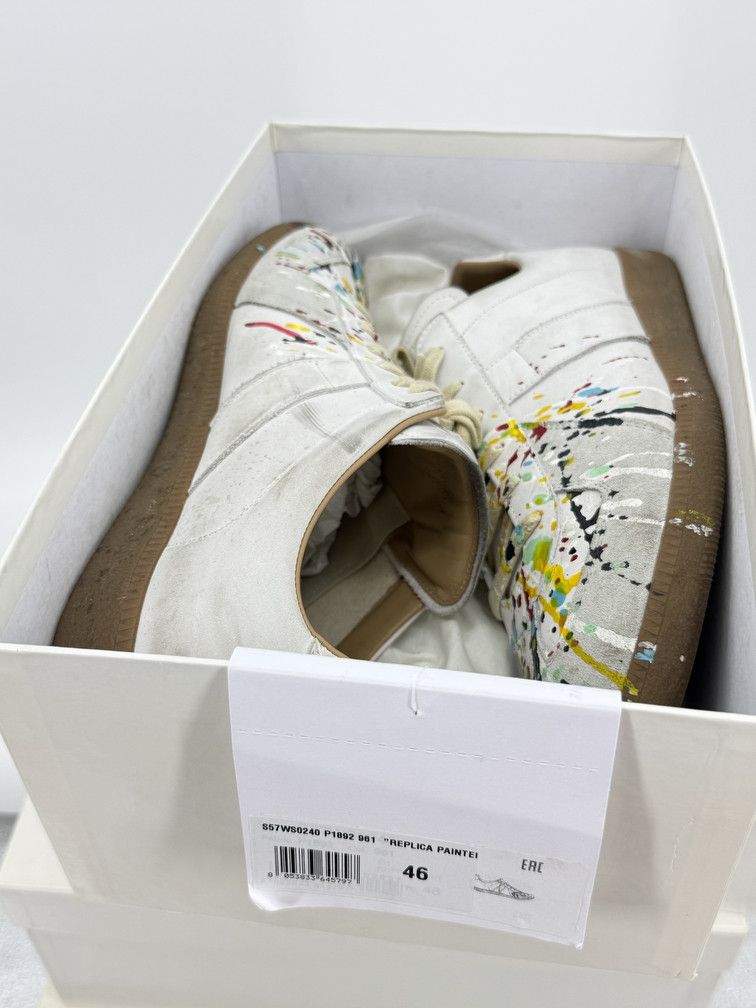 Maison Margiela GAT Low Paint Splatter Size US 13 / EU 46 - 9 Thumbnail