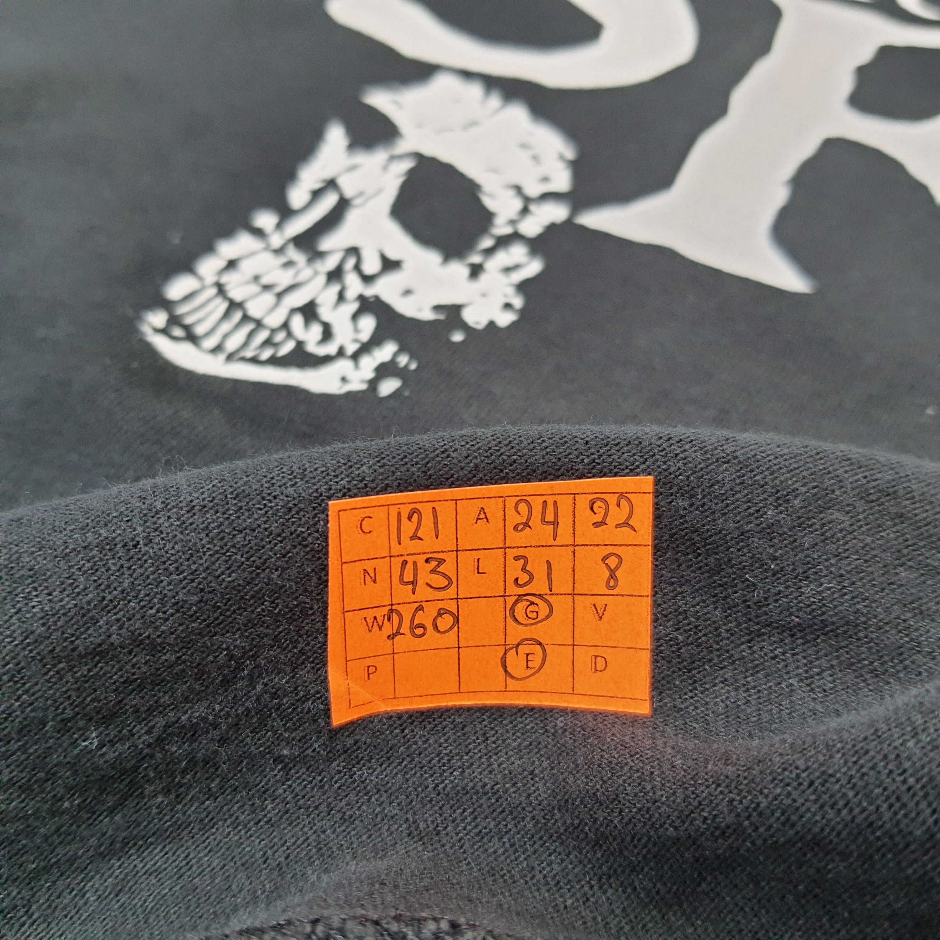 Band Tees × Vintage Vintage Skull Flux Punk Rock Band T-shirt Size US XL / EU 56 / 4 - 8 Thumbnail