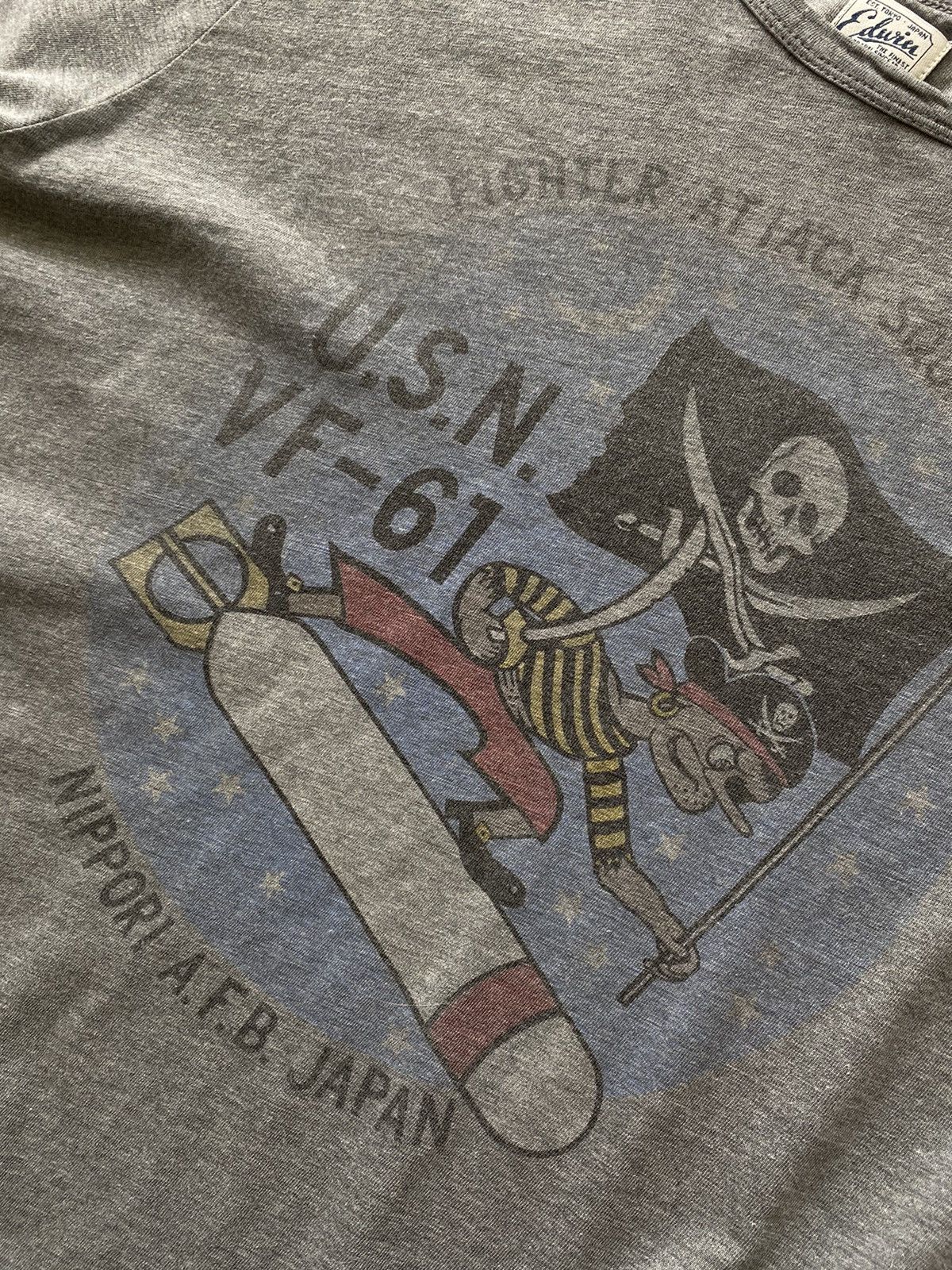 Edwin × Japanese Brand × Vintage Edwin Vintage pirates T-shirt Size US M / EU 48-50 / 2 - 4 Thumbnail