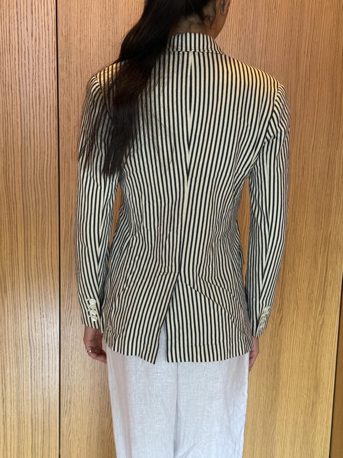 Polo Ralph Lauren Vintage Striped Women's Ralph Lauren Blazer Size S / US 4 / IT 40 - 3 Thumbnail