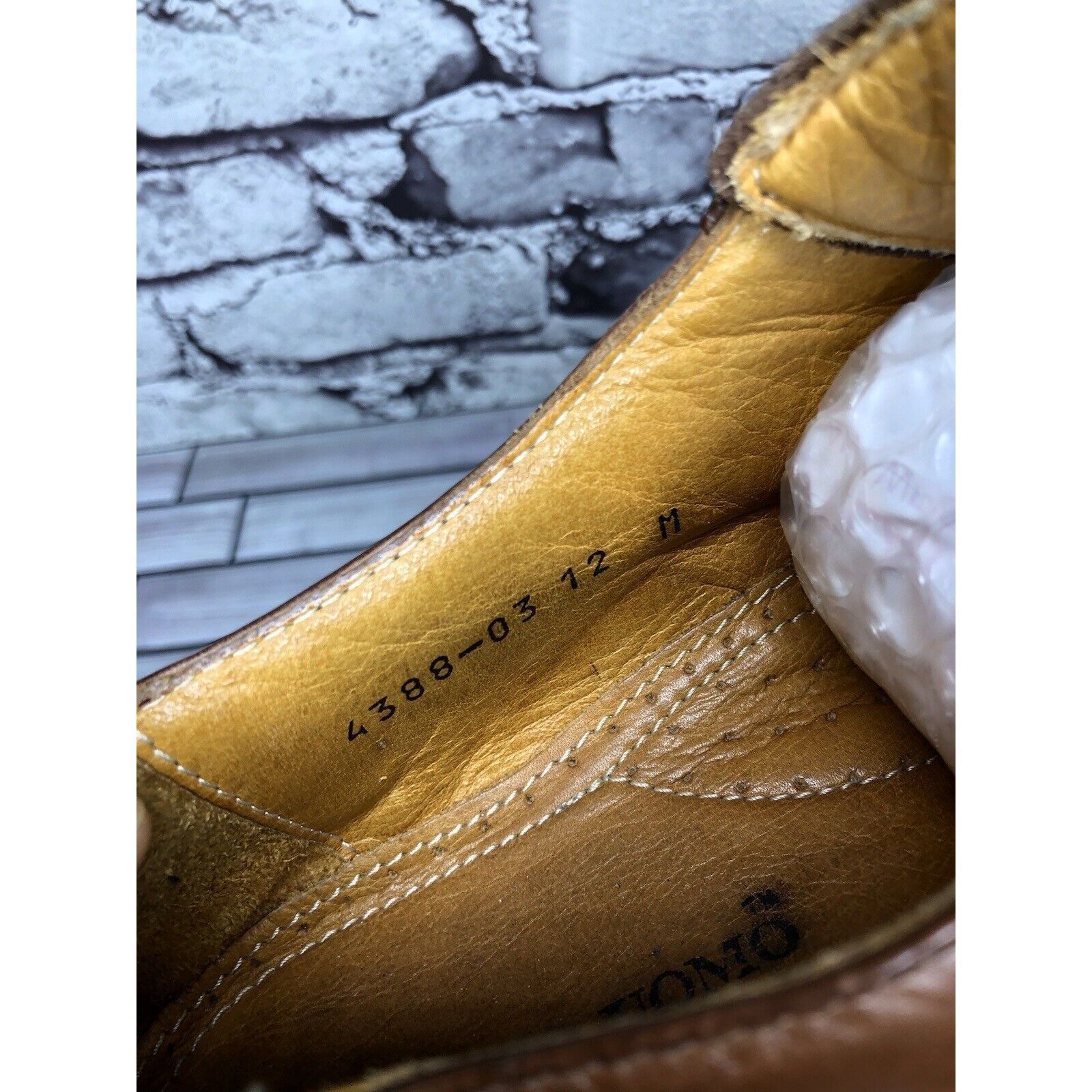 Pronto Uomo Pronto Uomo Firenze Brown Leather Cap Toe Oxfords Dress Shoe Size US 12 / EU 45 - 13 Thumbnail