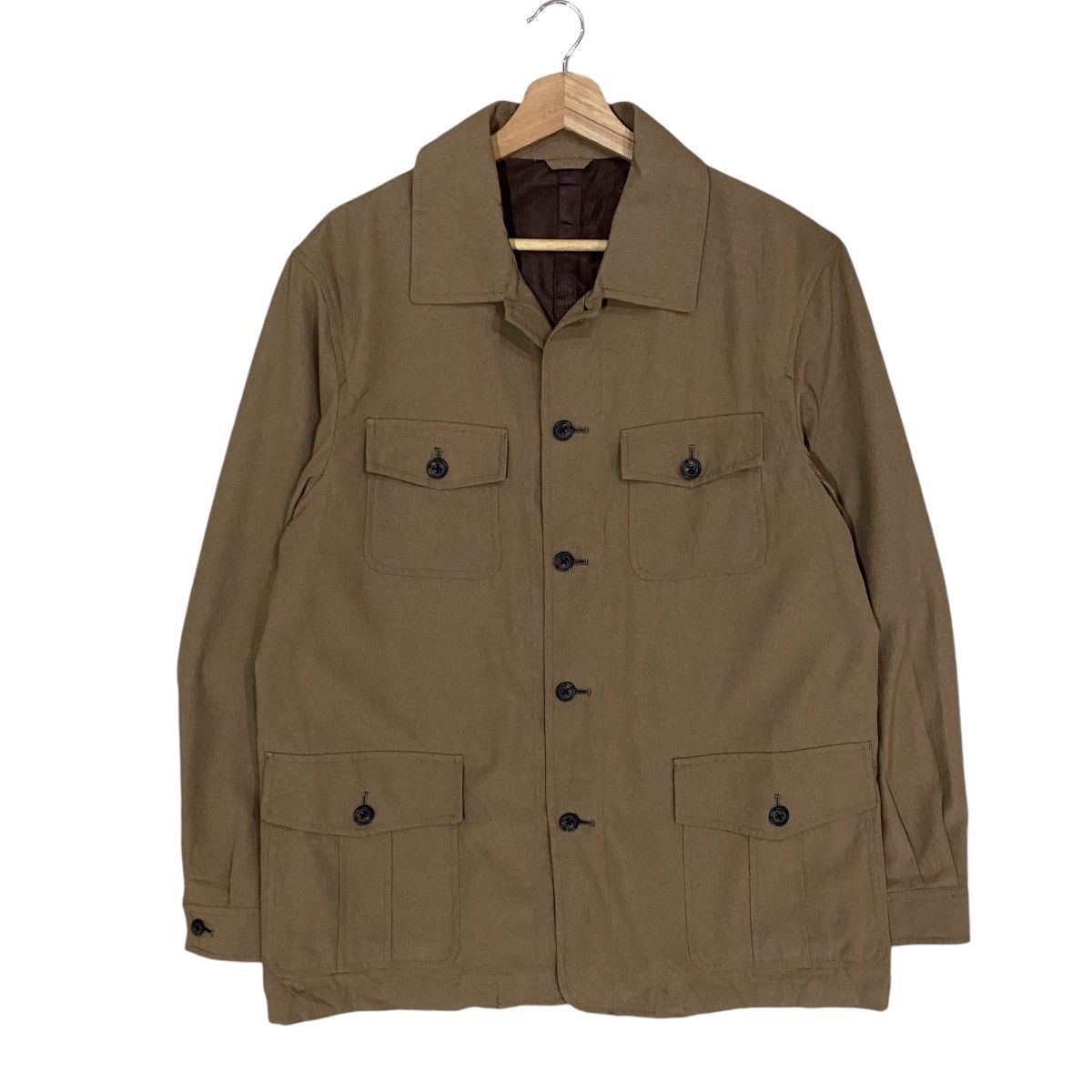 VINTAGE GOLDEN BEAR 4 POCKETS BROWN WORKWEAR JACKET