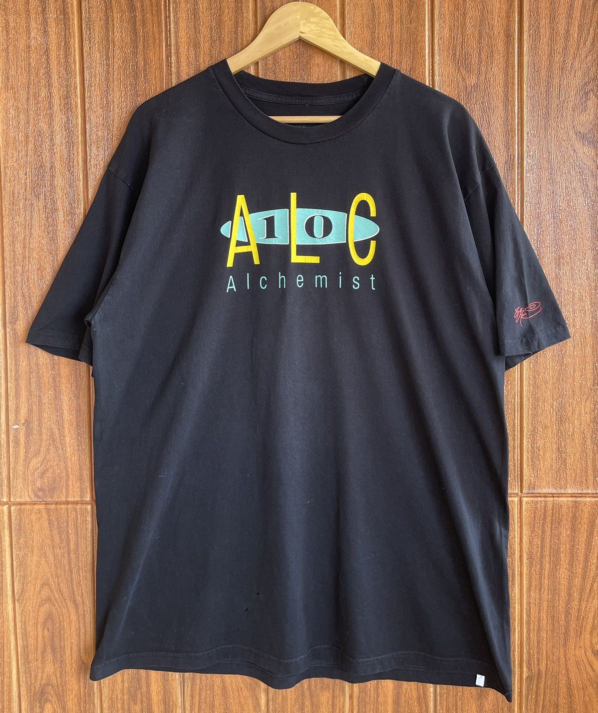 SSUR A/W25🔥SSUR x THE ALCHEMIST🔥SpellOut ALC 10 Black Tshirt Size US XXL / EU 58 / 5 - 1 Thumbnail