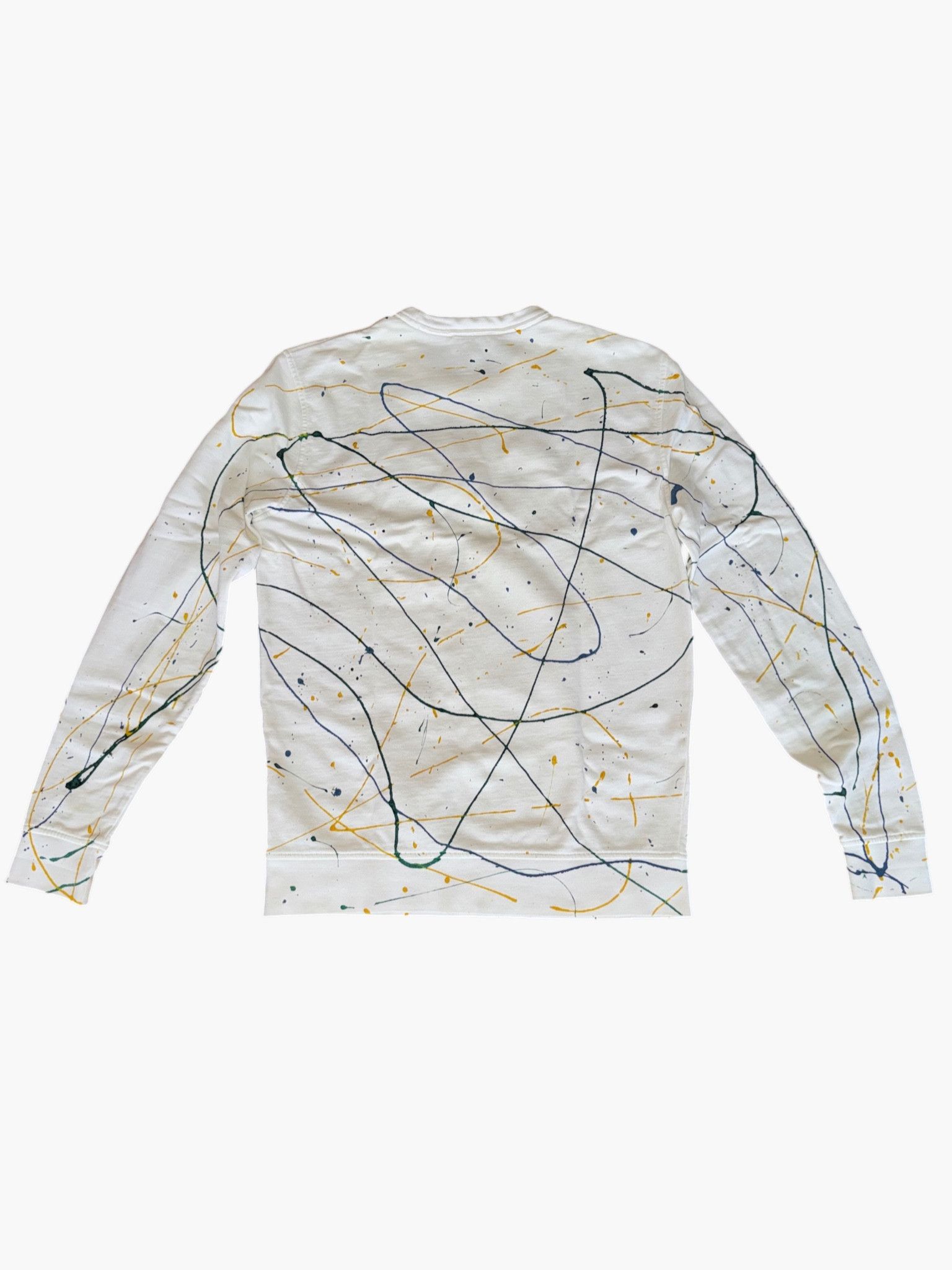YMC YMC (You Must Create) - White Sweater with colorful graphics Size US S / EU 44-46 / 1 - 2 Thumbnail