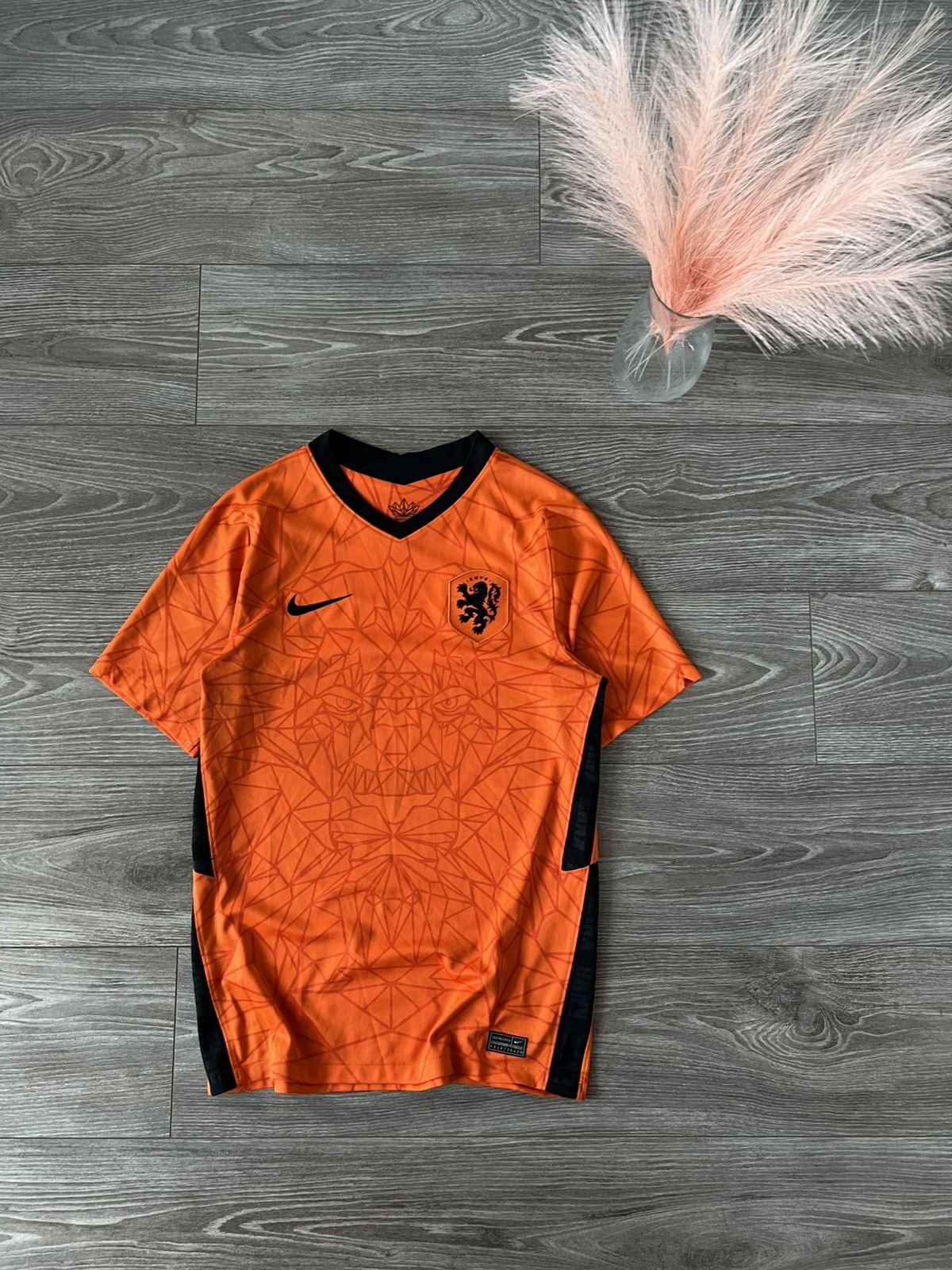 Nike Nike Netherlands KNVB Home Football Lion Jersey T-Shirt Size US S / EU 44-46 / 1 - 4 Thumbnail