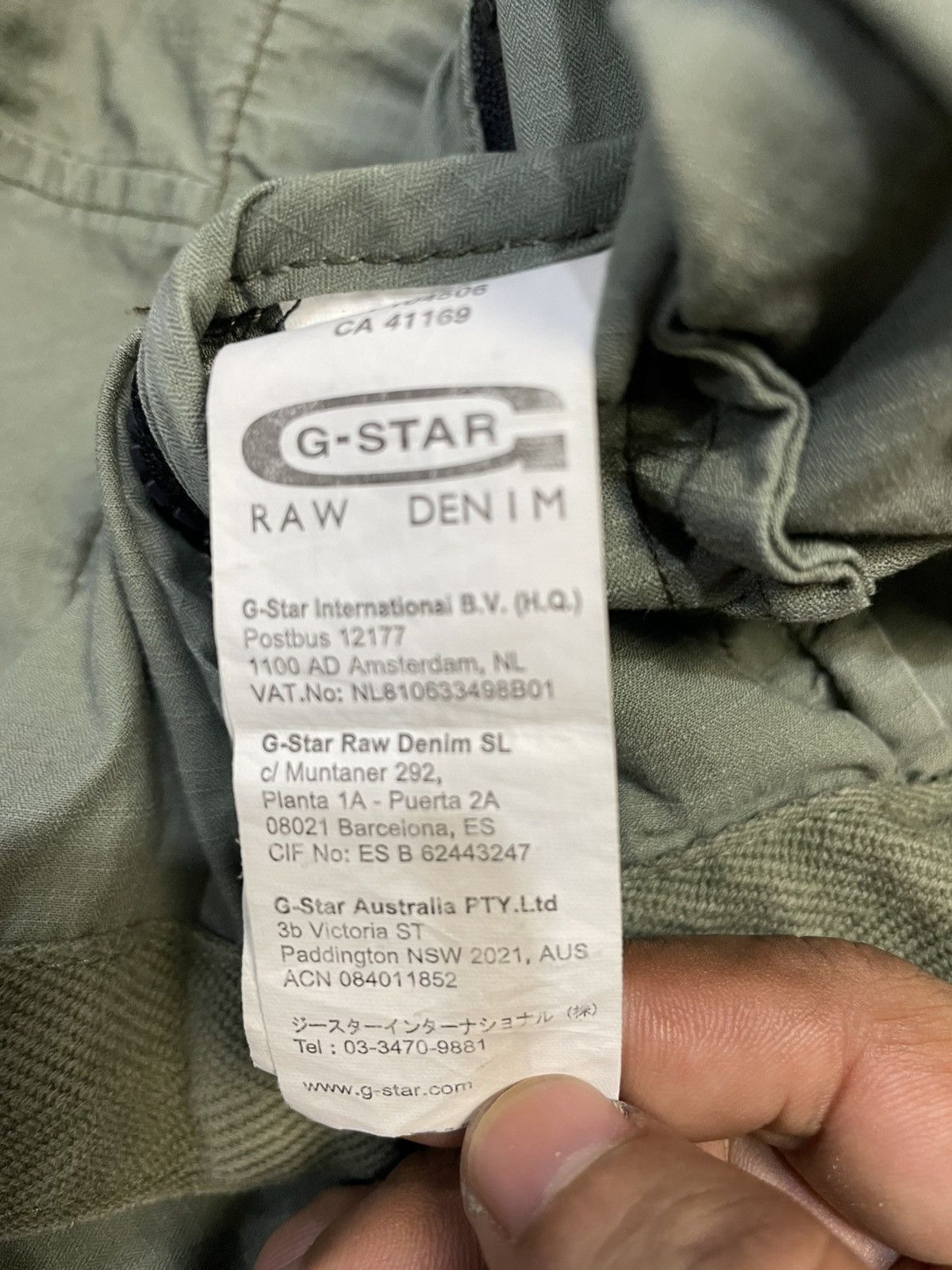 G-Star Vintage G Star Raw Multi Pocket Jacket Size US XL / EU 56 / 4 - 8 Thumbnail