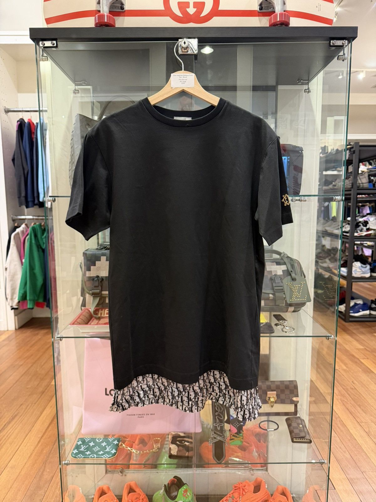 Dior Dior Homme Oblique Print Layered Tee Size US XXL / EU 58 / 5 - 1 Thumbnail