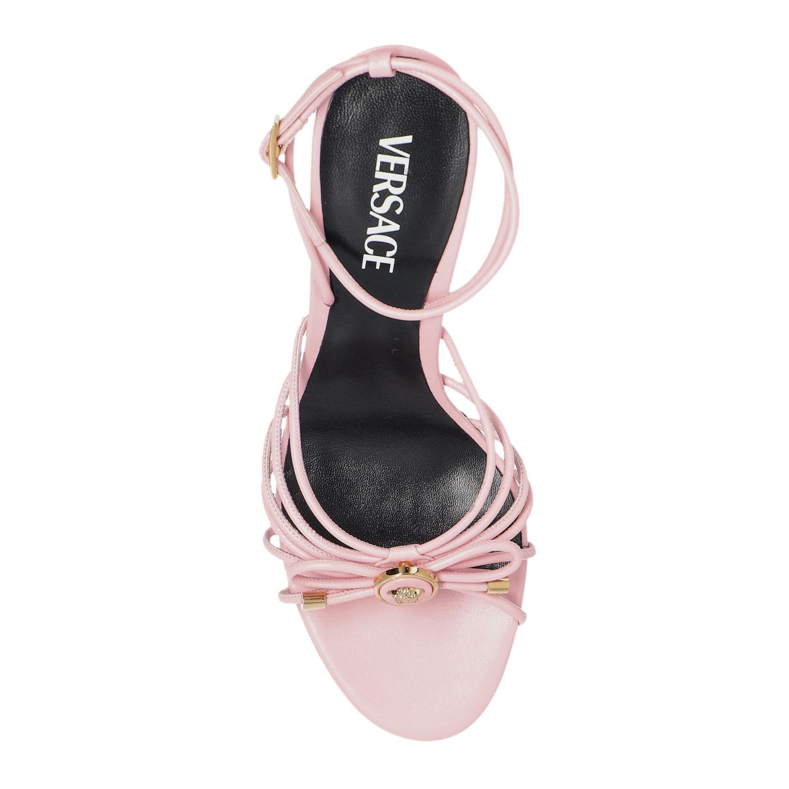 Versace VERSACE Pink Leather Heeled Sandals New & Authentic (Size:10 Size US 10 / IT 40 - 4 Thumbnail