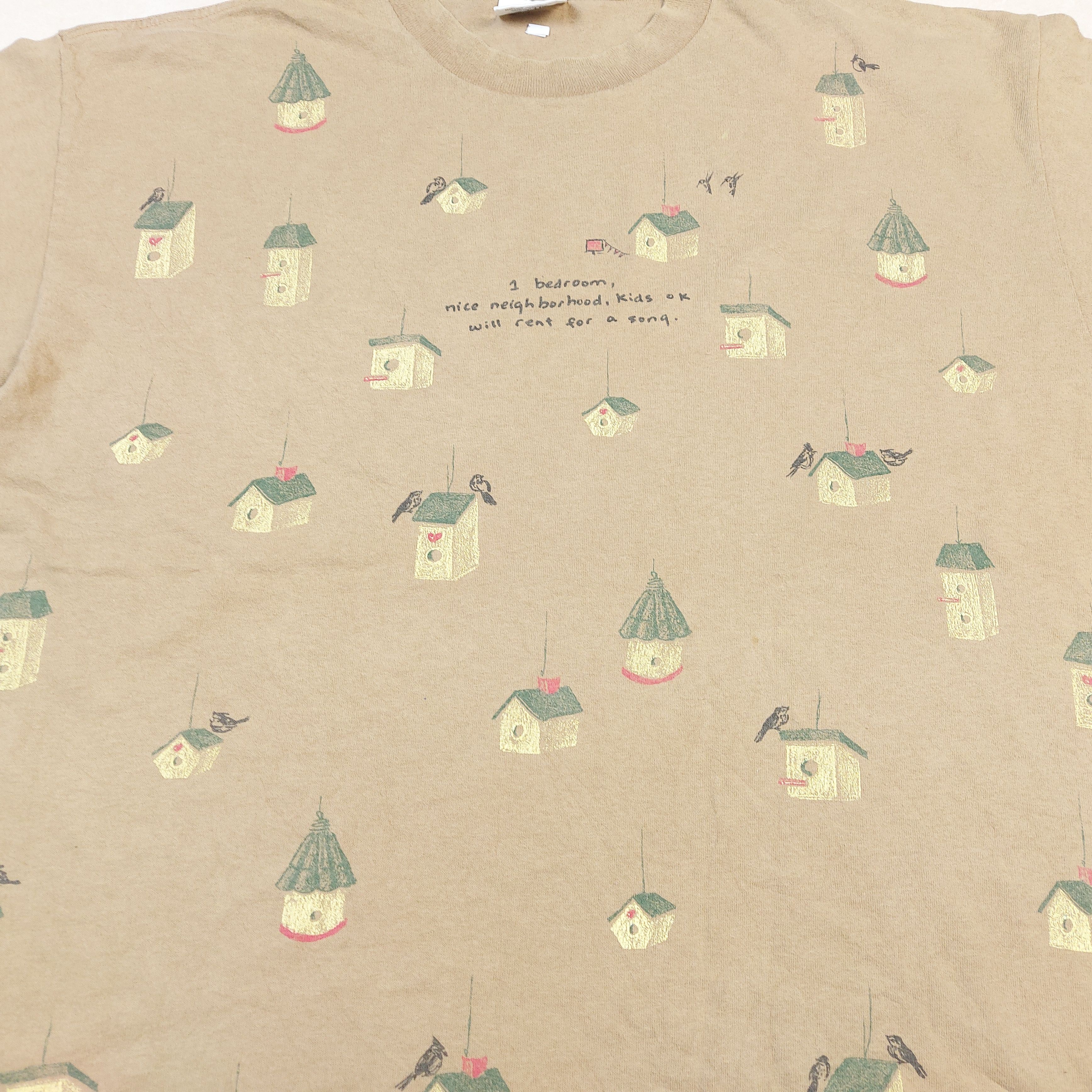 Other Vintage 90s Bird Houses 1996 AOP Rel E Vant Products USA TEE Size US XL / EU 56 / 4 - 6 Thumbnail